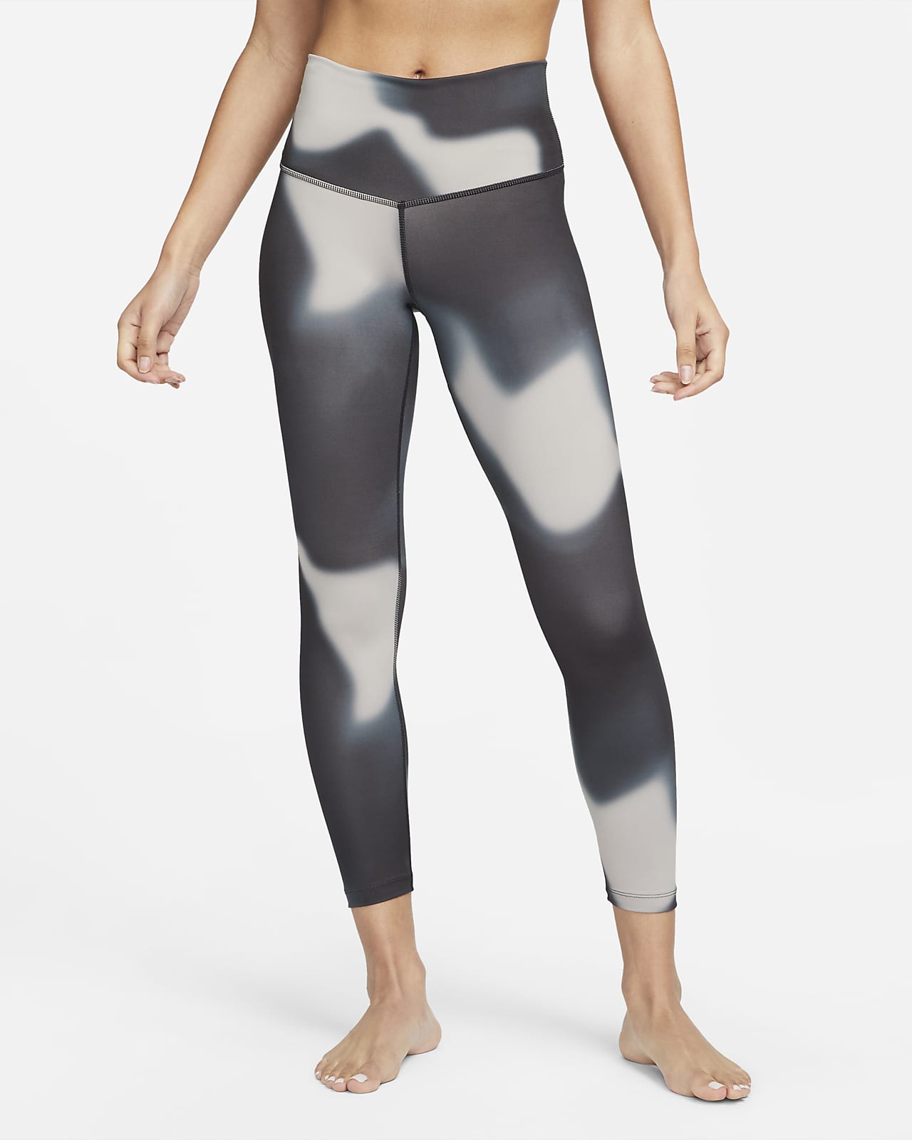 Nike Yoga Dri-FIT 7/8-legging met kleurverloop en hoge taille voor dames