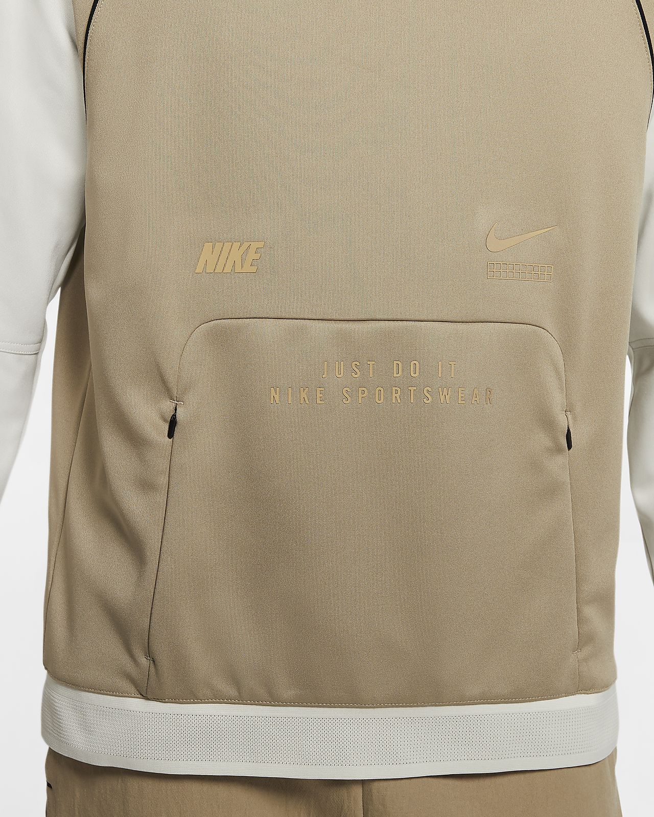 brown nike pullover