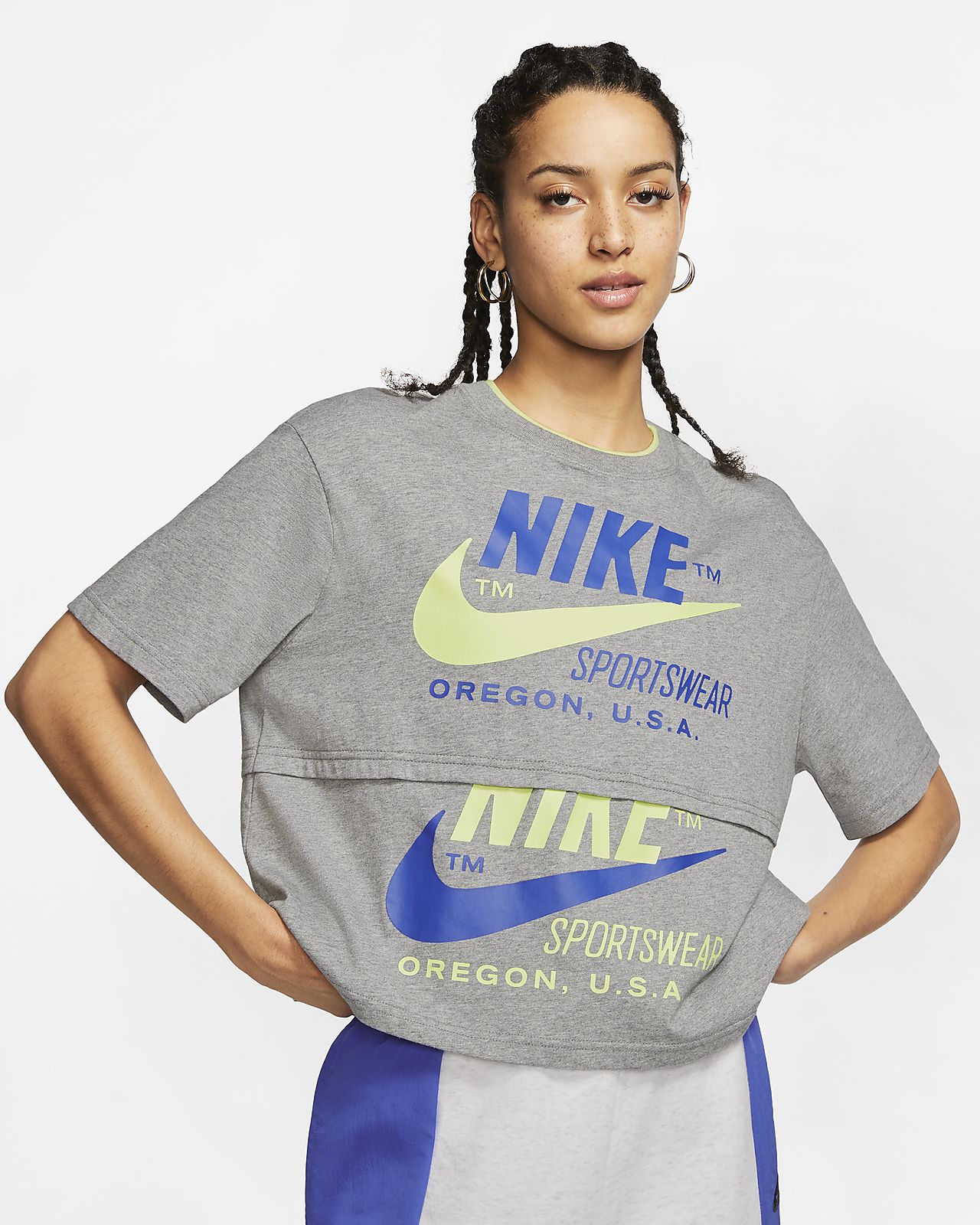 nike sportswear haut à manches courtes pour femme nike sportswear haut à manches courtes pour femme
