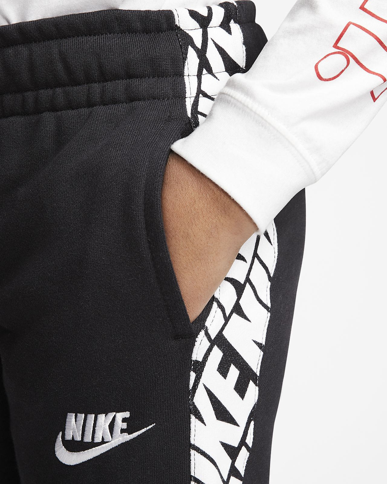 nike sportswear french terry trousers