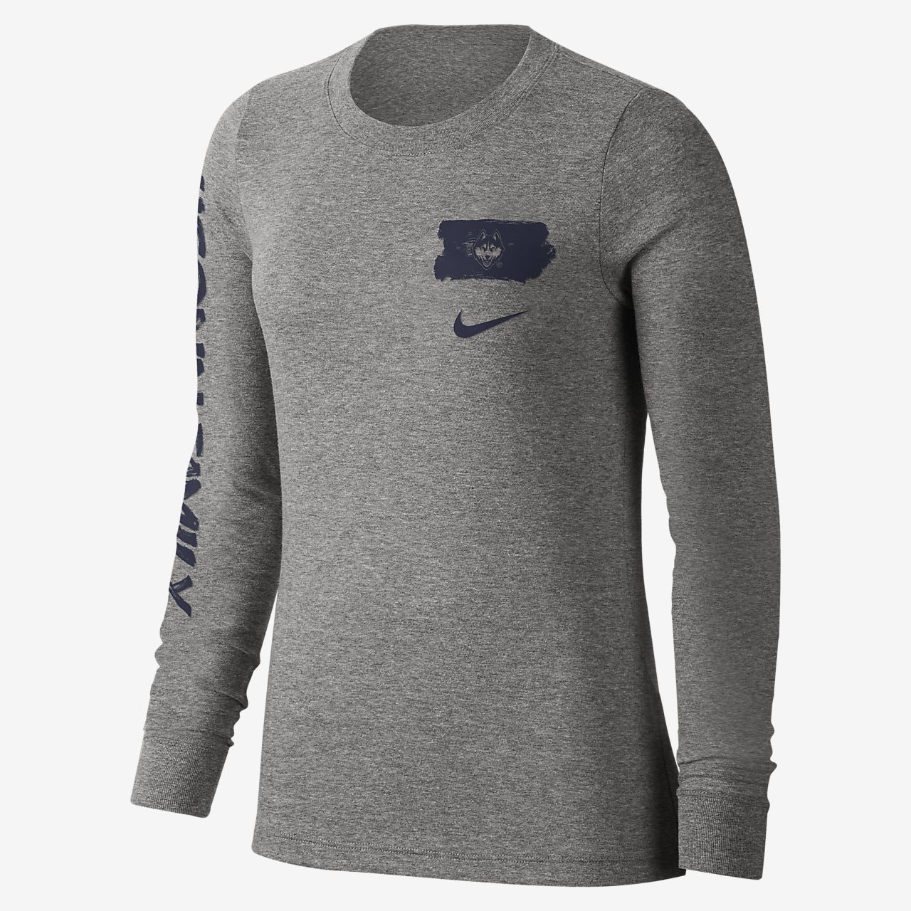 Nike College (UConn) Women's Long-Sleeve T-Shirt. Nike.com
