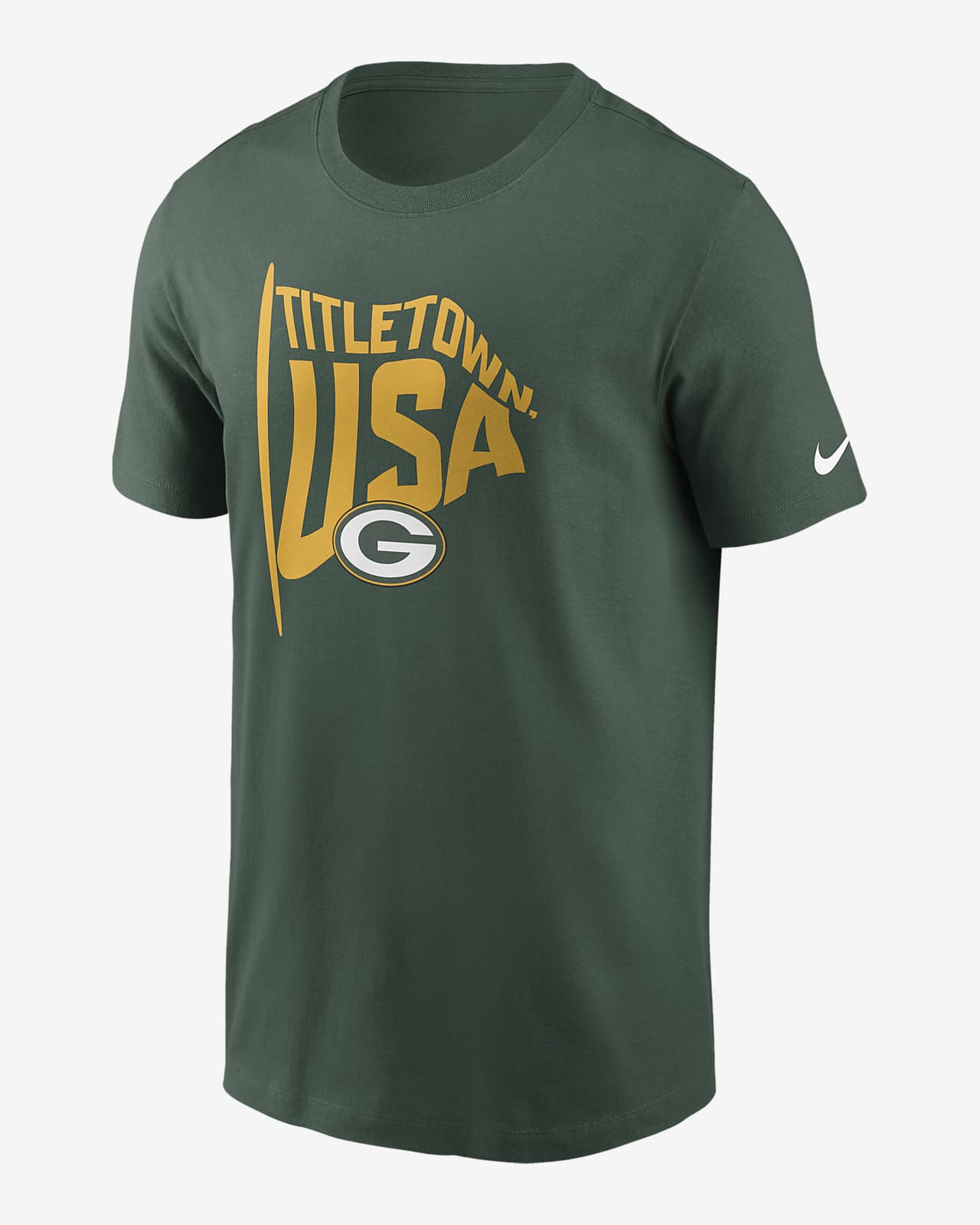 Playera para hombre Nike Local Essential (NFL Green Bay Packers)