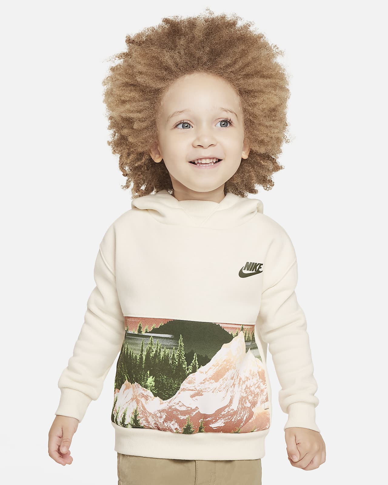 Nike Sportswear Snow Day Fleece Printed Pullover Toddler Hoodie