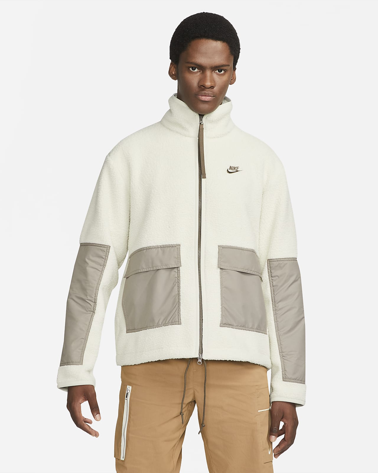 Nike Sportswear Sport Essentials+ Men's Fleece Full-Zip Jacket. Nike HR