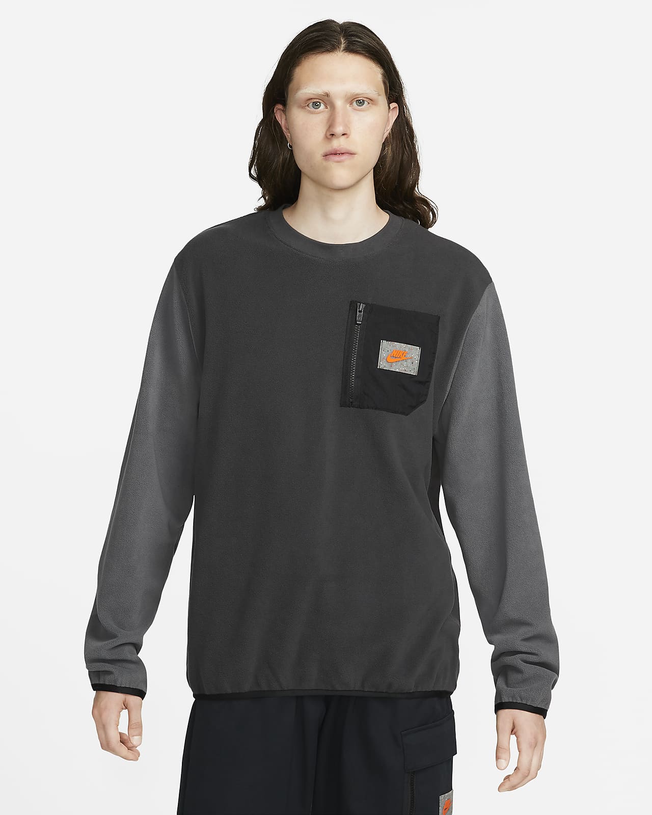 Nike Sportswear Therma-FIT Sports Utility Sweatshirt van fleece voor heren
