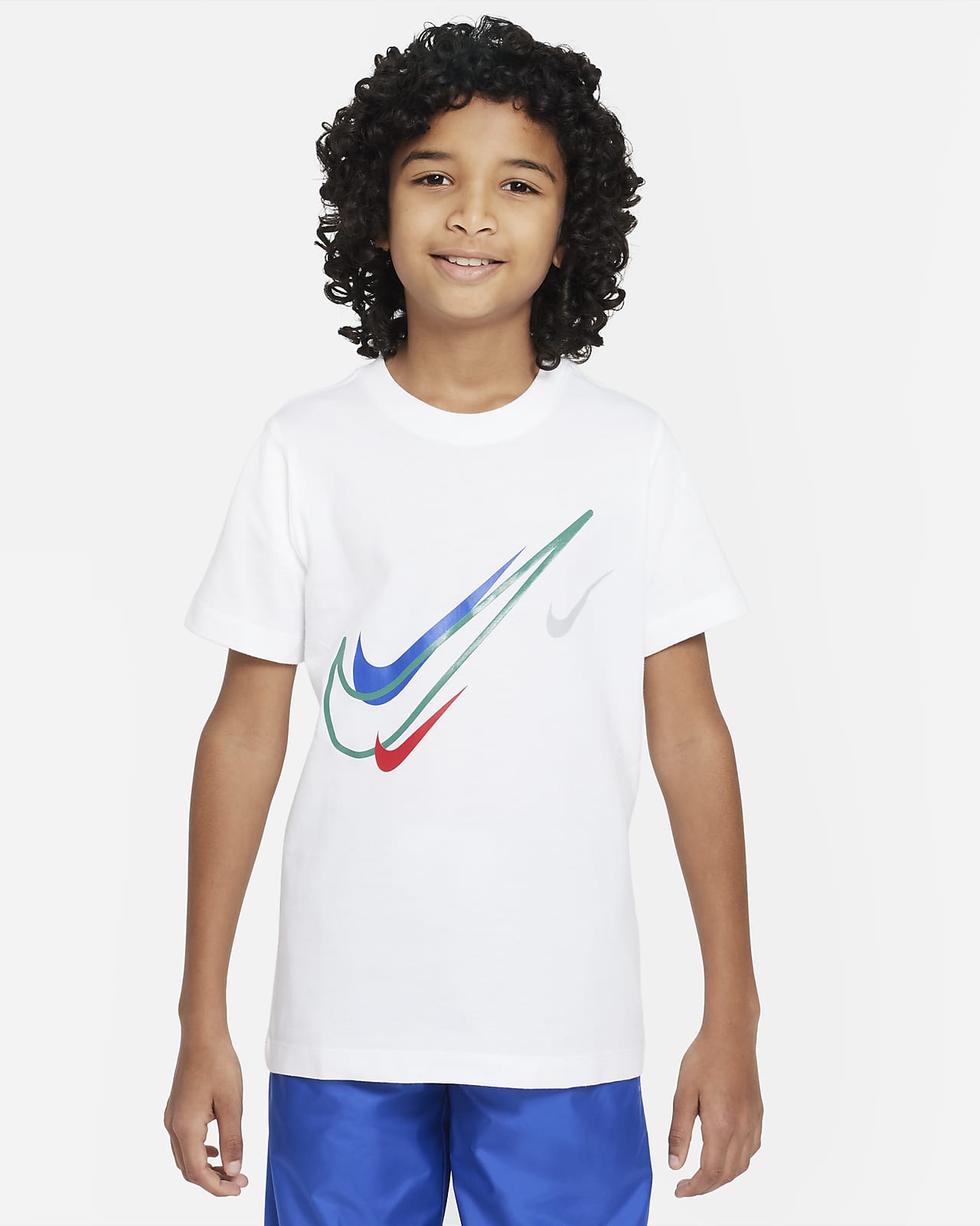 Nike Sportswear-T-shirt til større børn (drenge)