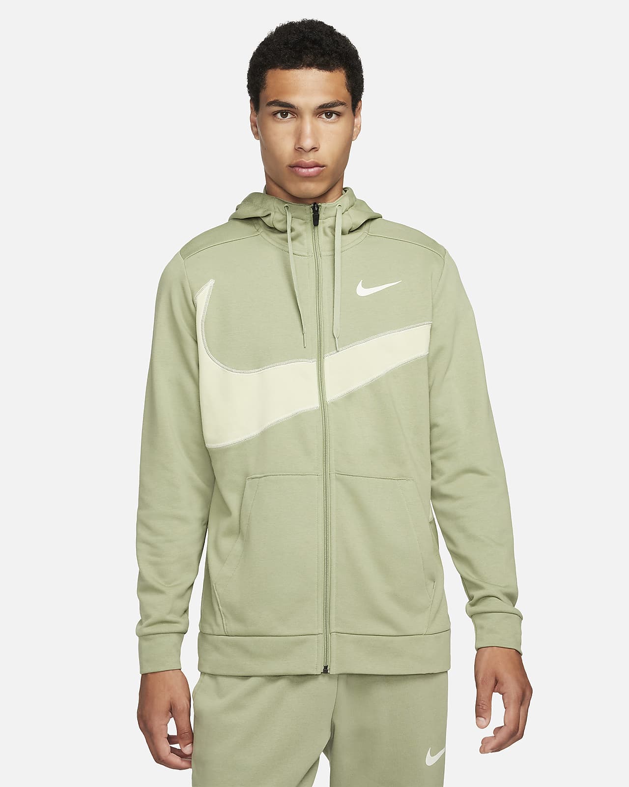 Nike Dri-FIT Fleece Fitness Kapuzenjacke für Herren