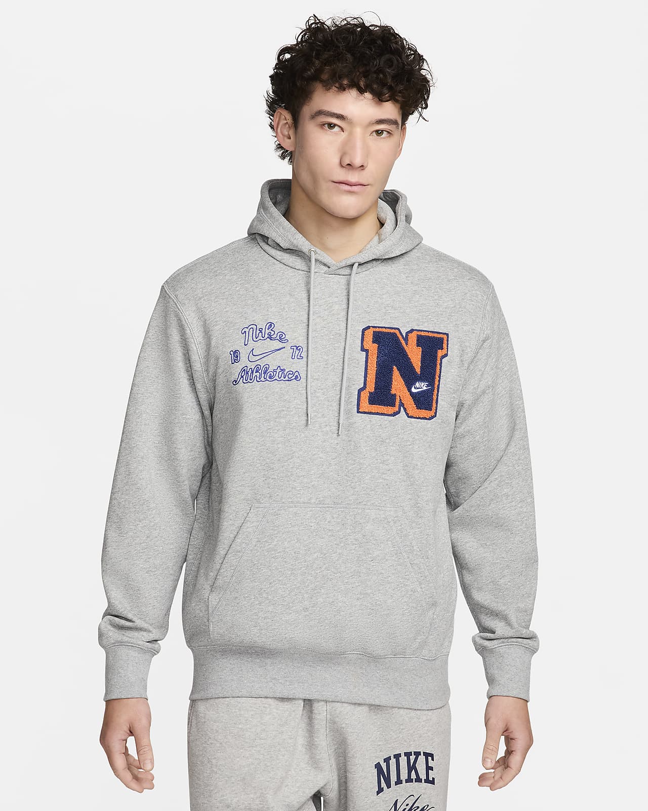 Nike Club Fleece Men's French Terry Pullover Hoodie