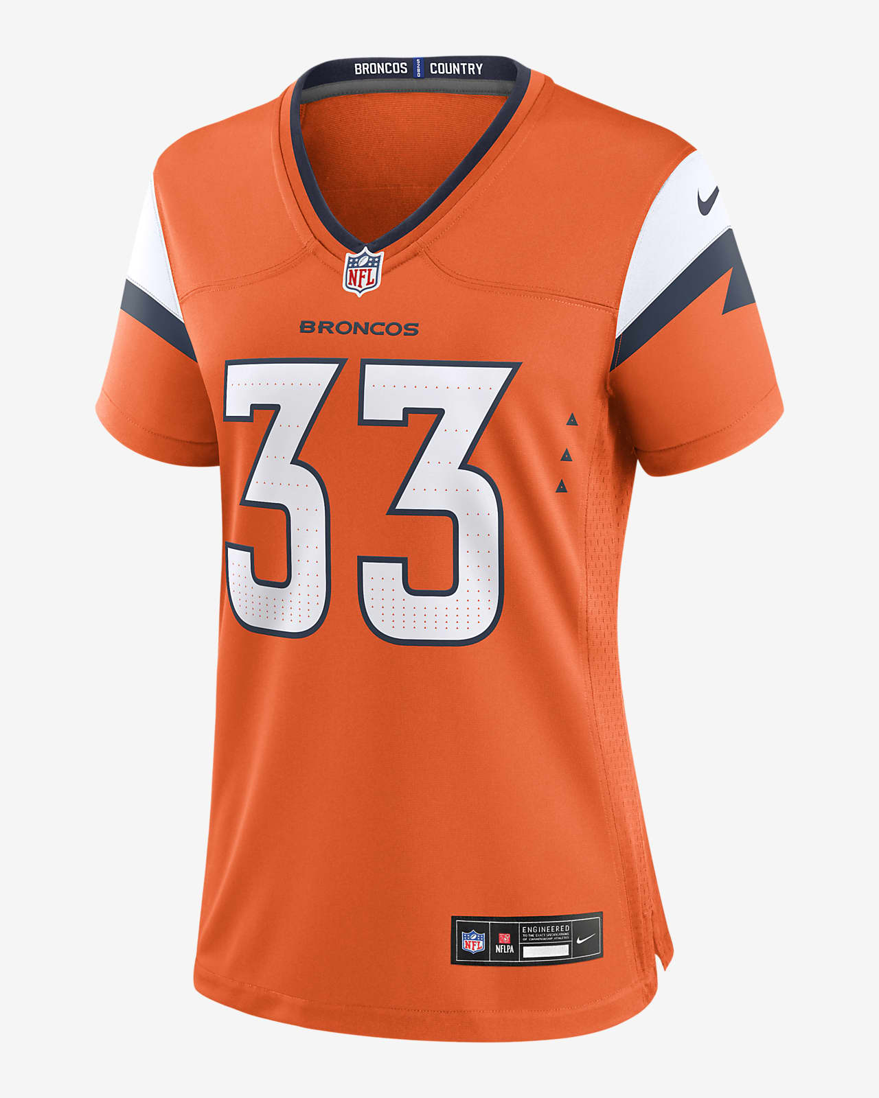 Javonte Williams Denver Broncos Women's Nike NFL Game Football Jersey