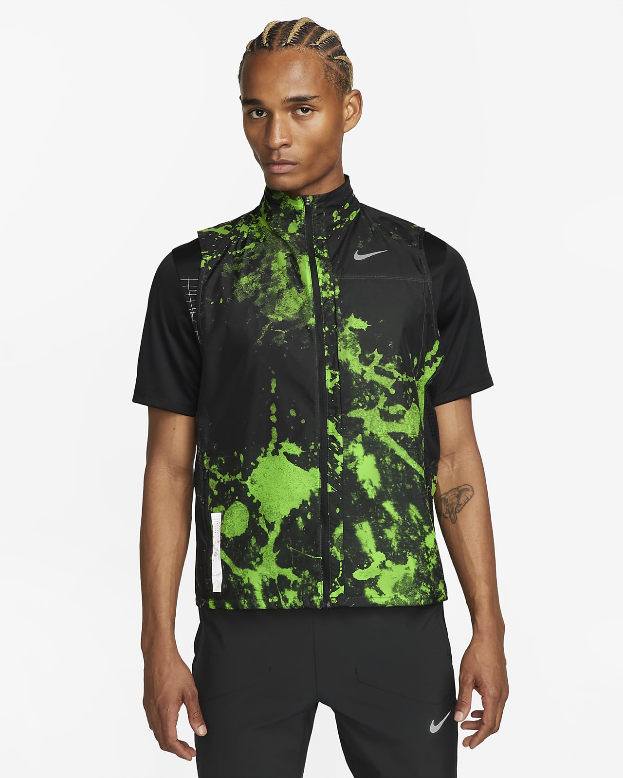 Pánská běžecká vesta Nike Repel Run Division