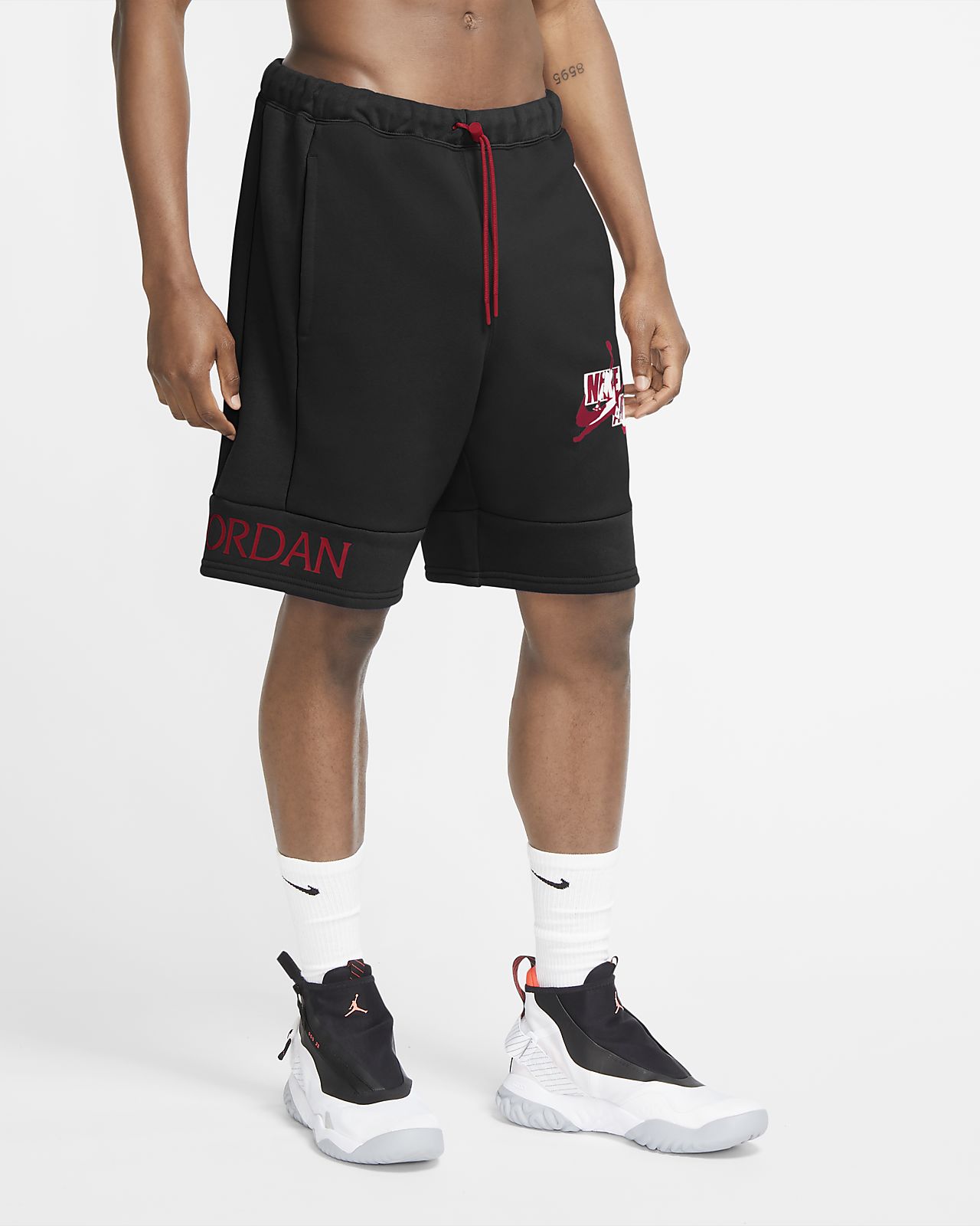 jordan fleece shorts