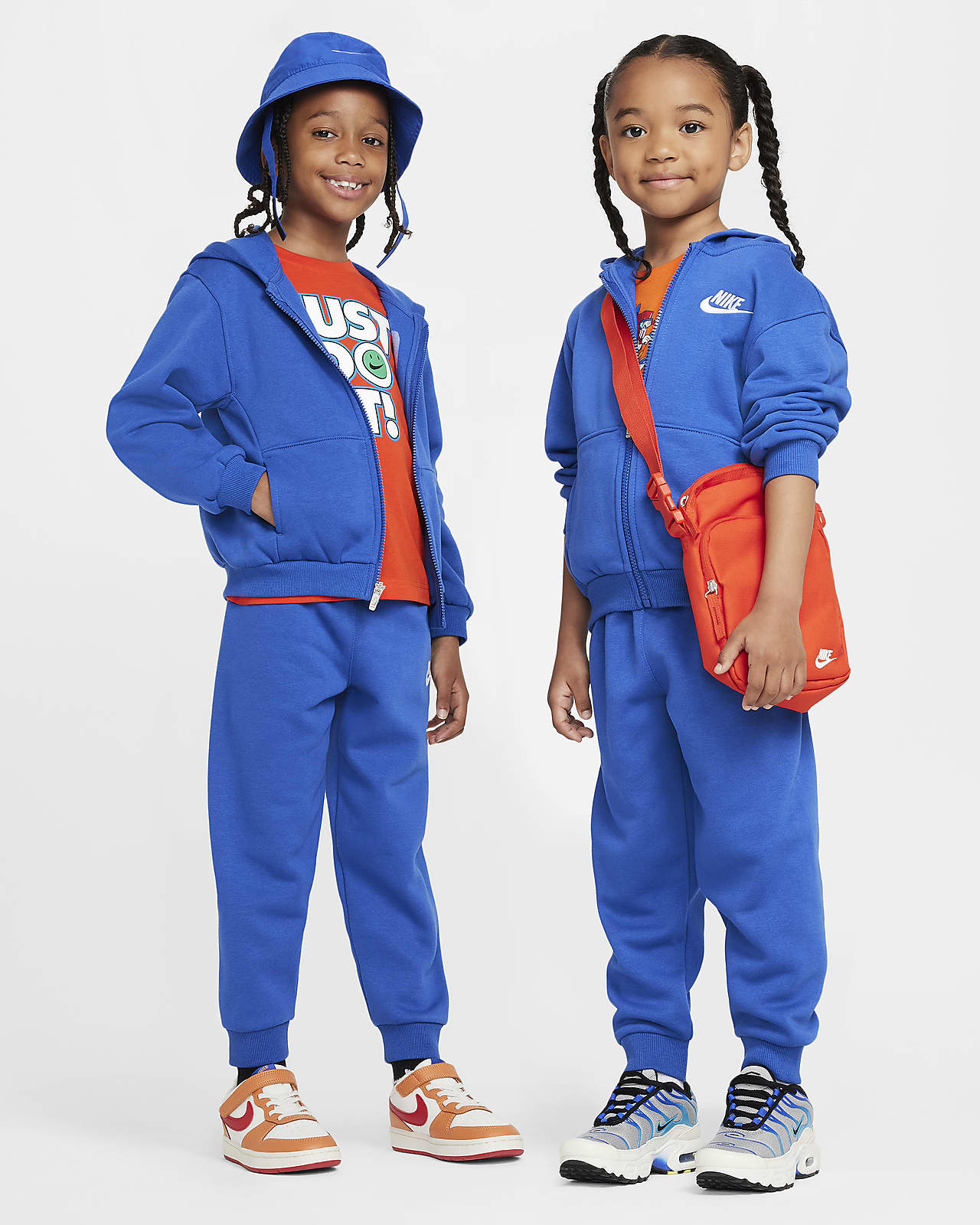 Nike Full-Zip Club Set Little Kids 2-Piece Hoodie Set