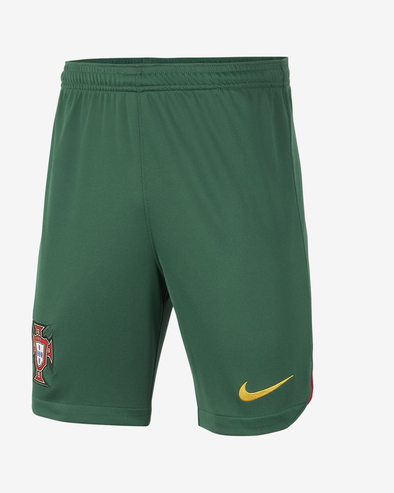 Portugal 2022/23 Stadium Home Older Kids' Nike Dri-FIT Football Shorts