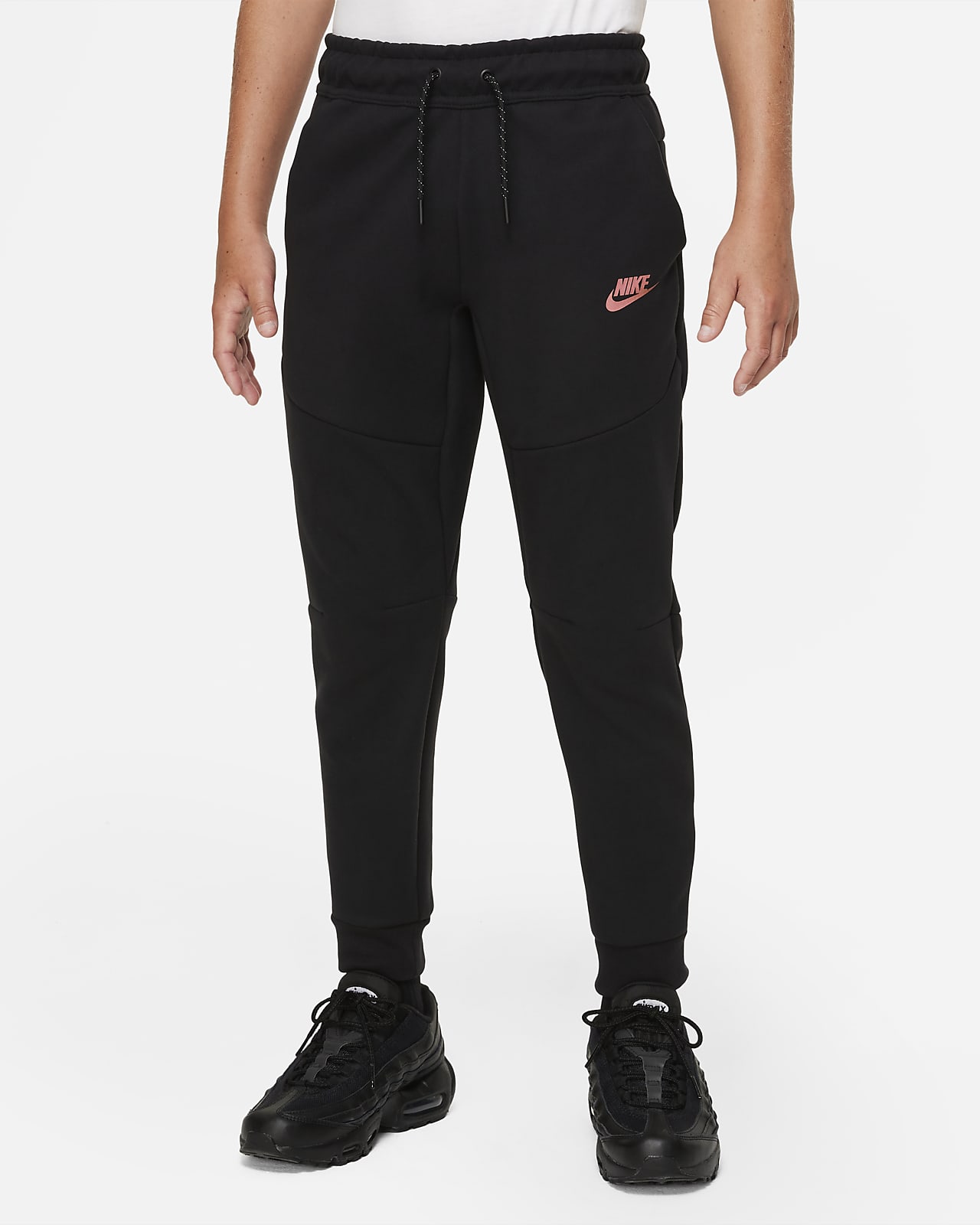 Παντελόνι με χνουδωτή υφή Nike Sportswear Tech Fleece για μεγάλα αγόρια