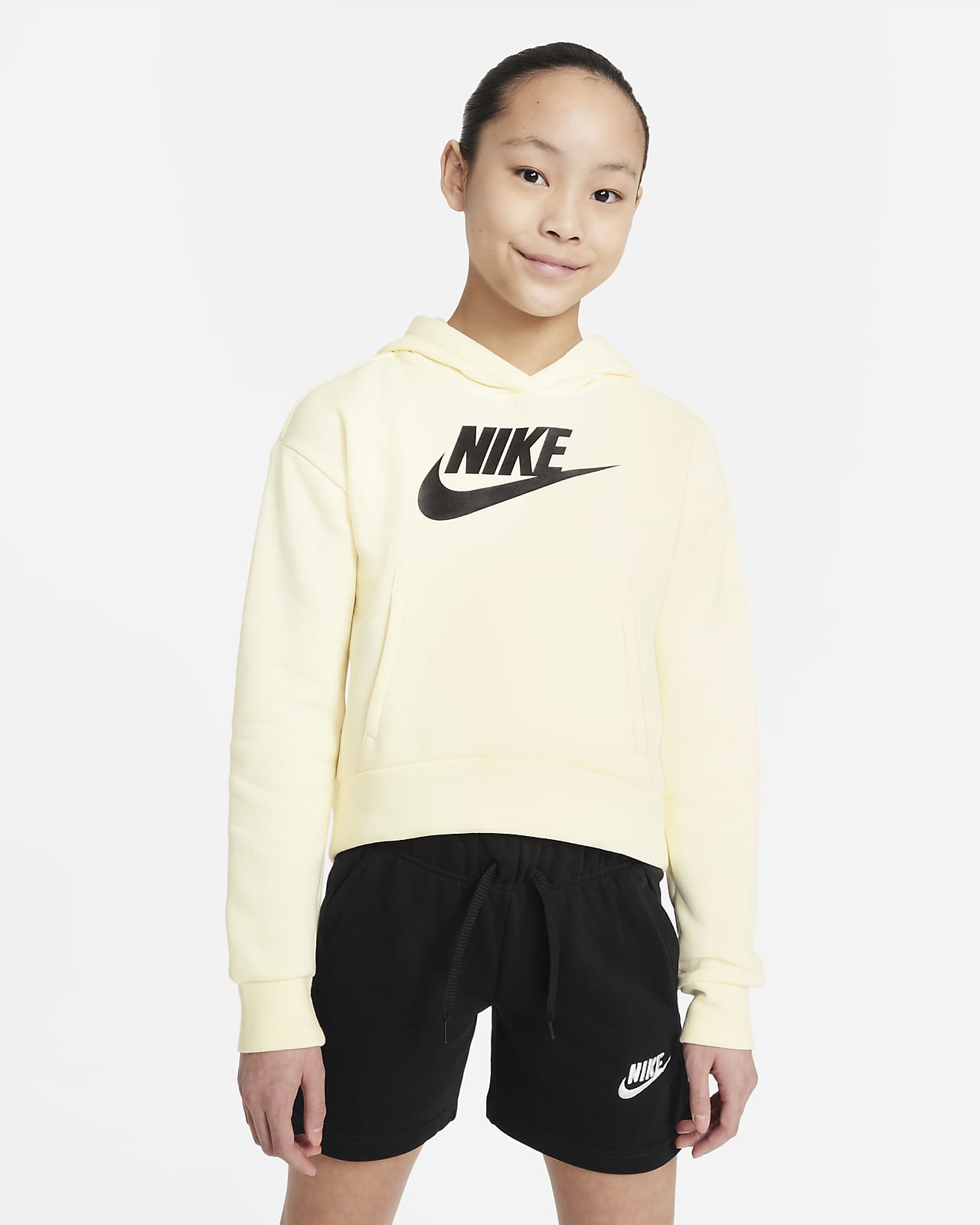 Nike Sportswear Club Fleece Big Kids' (Girls') Hoodie