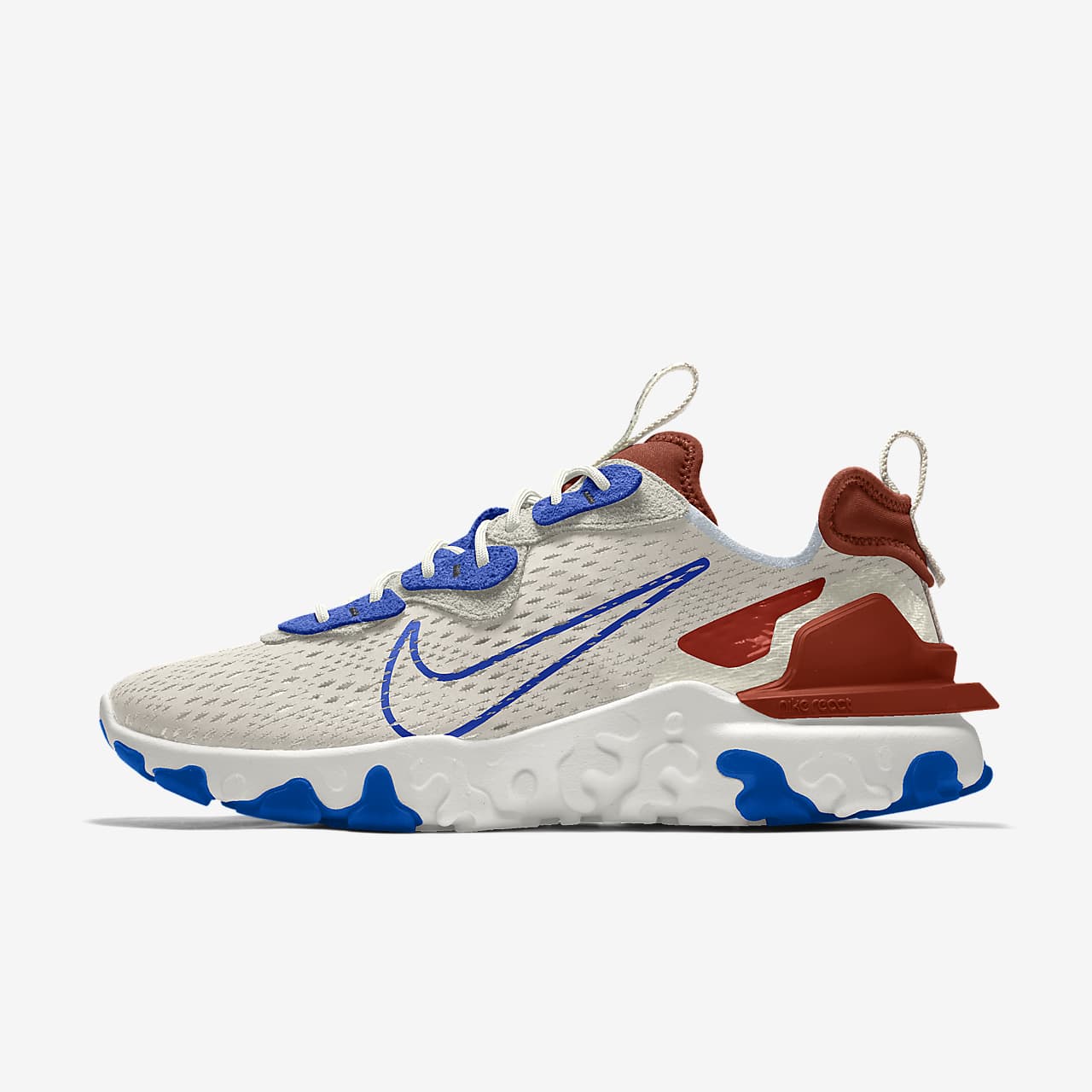 Scarpa lifestyle personalizzabile Nike React Vision By You - Uomo