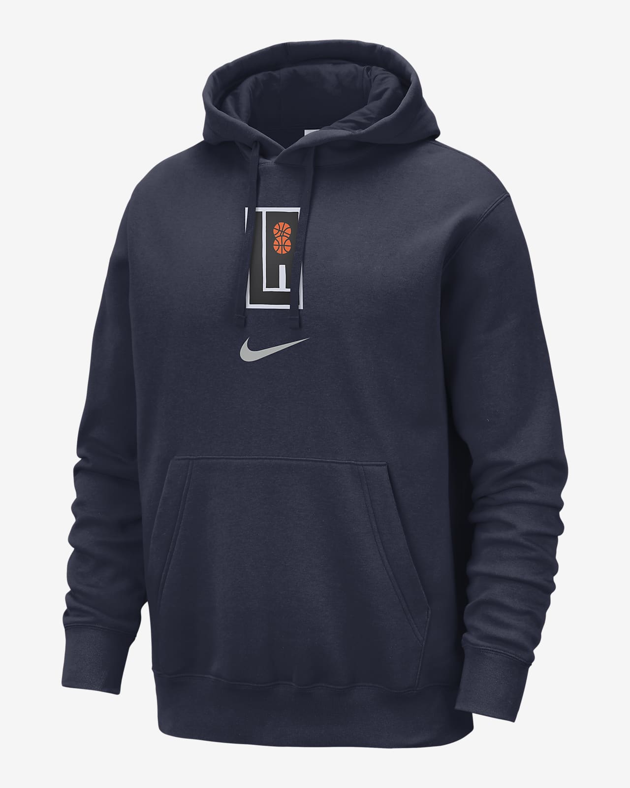 Ανδρικό φούτερ με κουκούλα Nike NBA Λος Άντζελες Κλίπερς Club Fleece City Edition