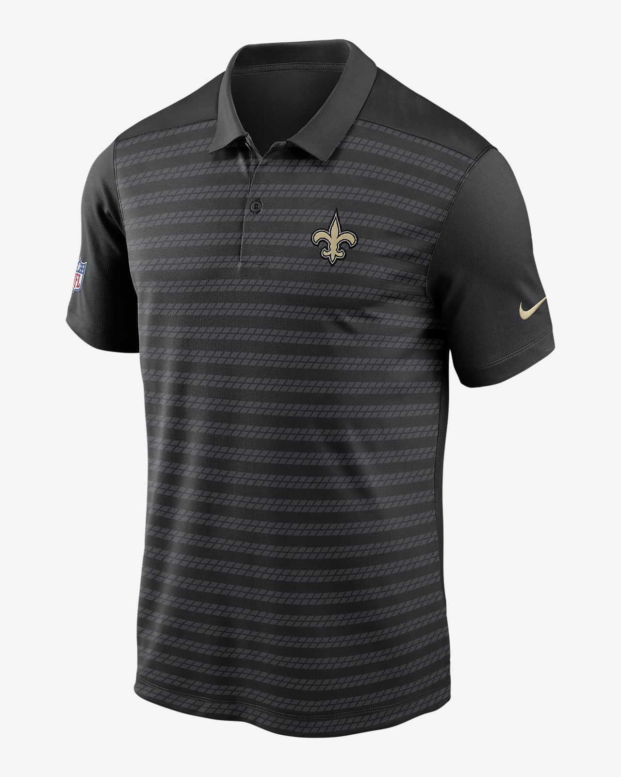 Polo Nike Dri-FIT NFL para hombre New Orleans Saints Sideline Victory ...