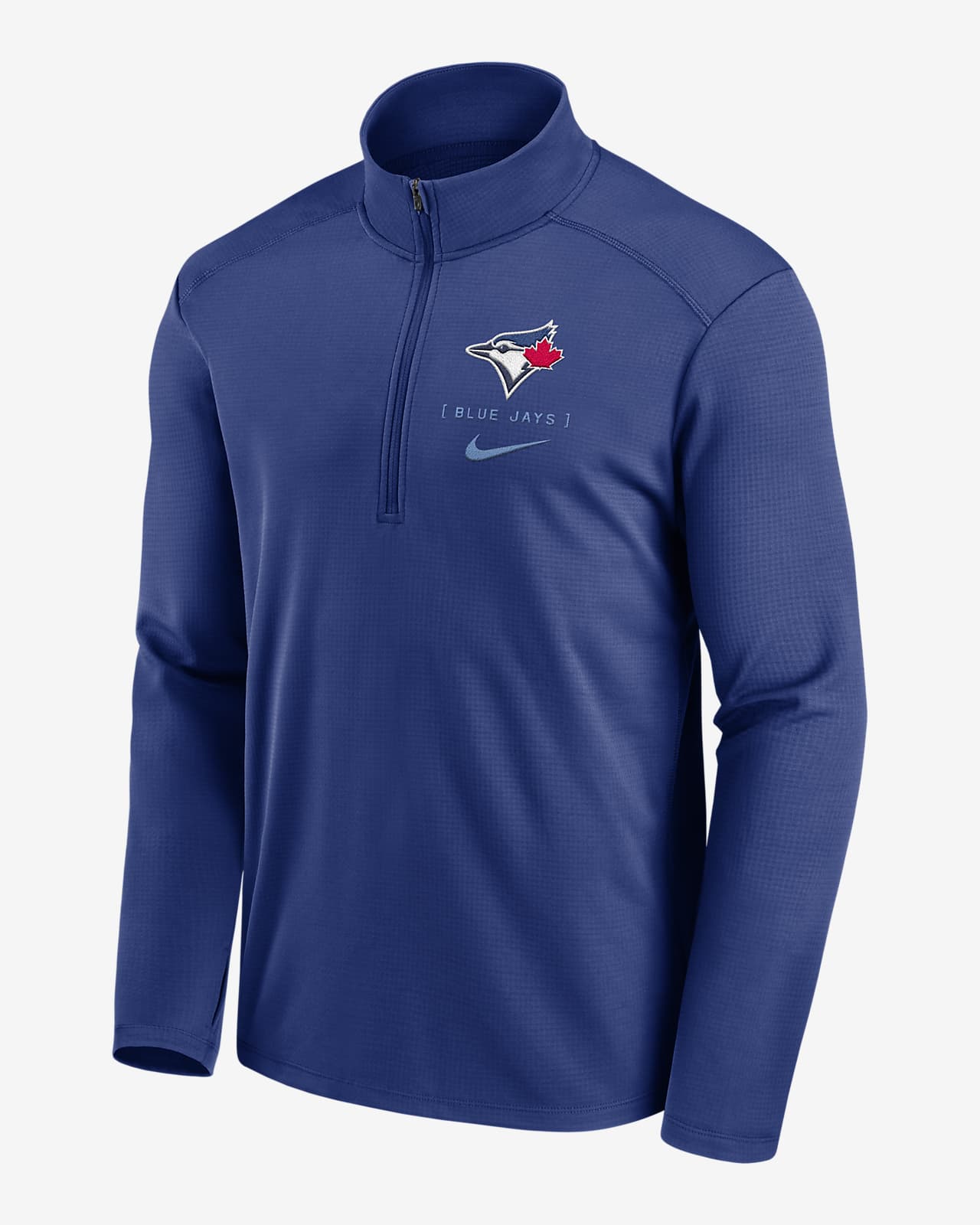 Toronto Blue Jays Franchise Logo Pacer Men's Nike Dri-FIT MLB 1/2-Zip Jacket