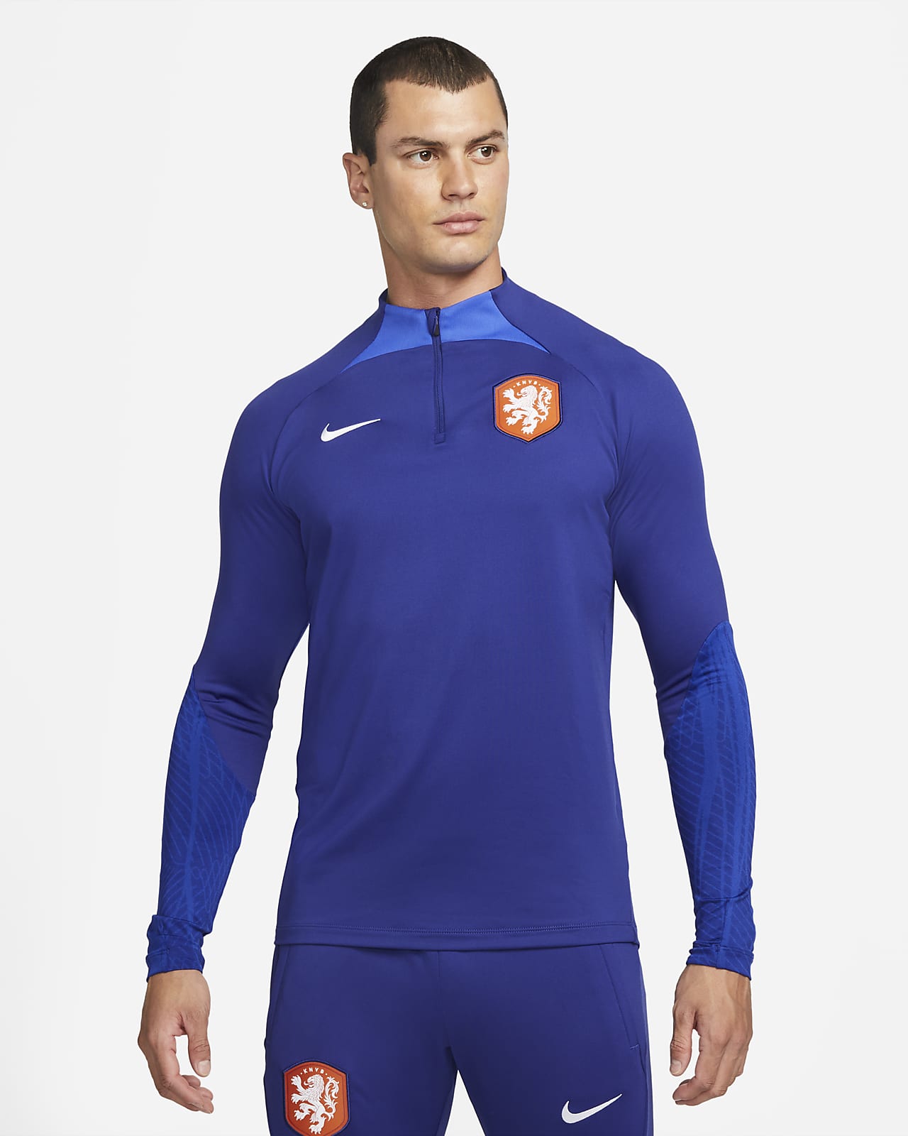 Ανδρική πλεκτή ποδοσφαιρική μπλούζα προπόνησης Nike Dri-FIT Ολλανδία Strike
