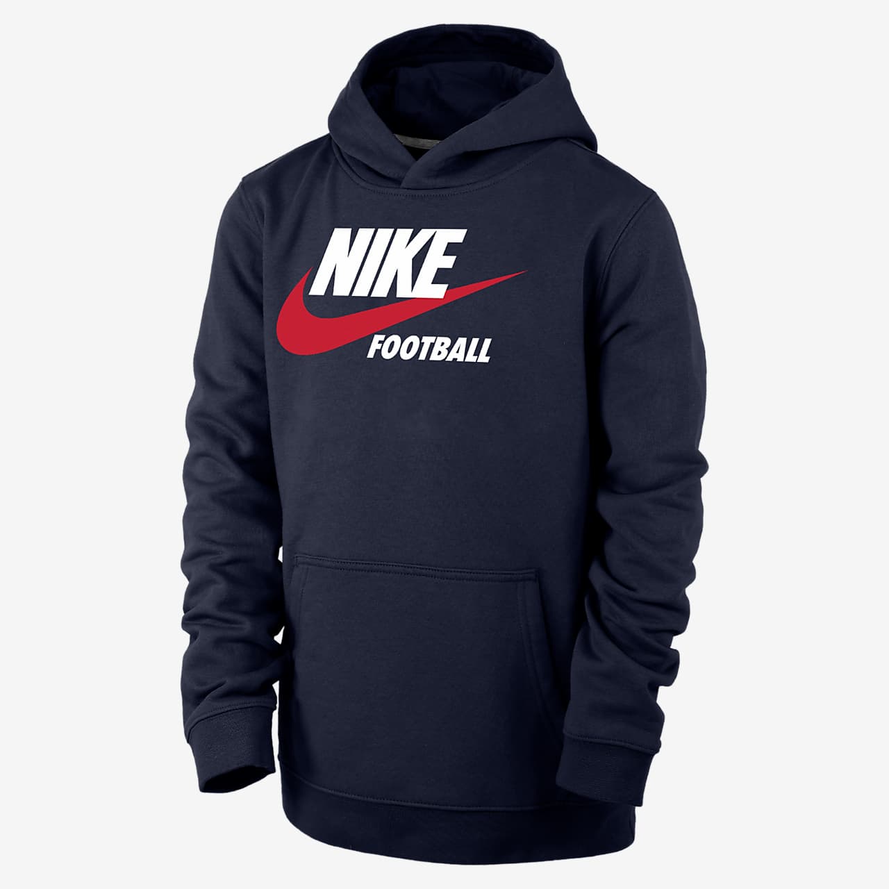 big nike tick hoodie