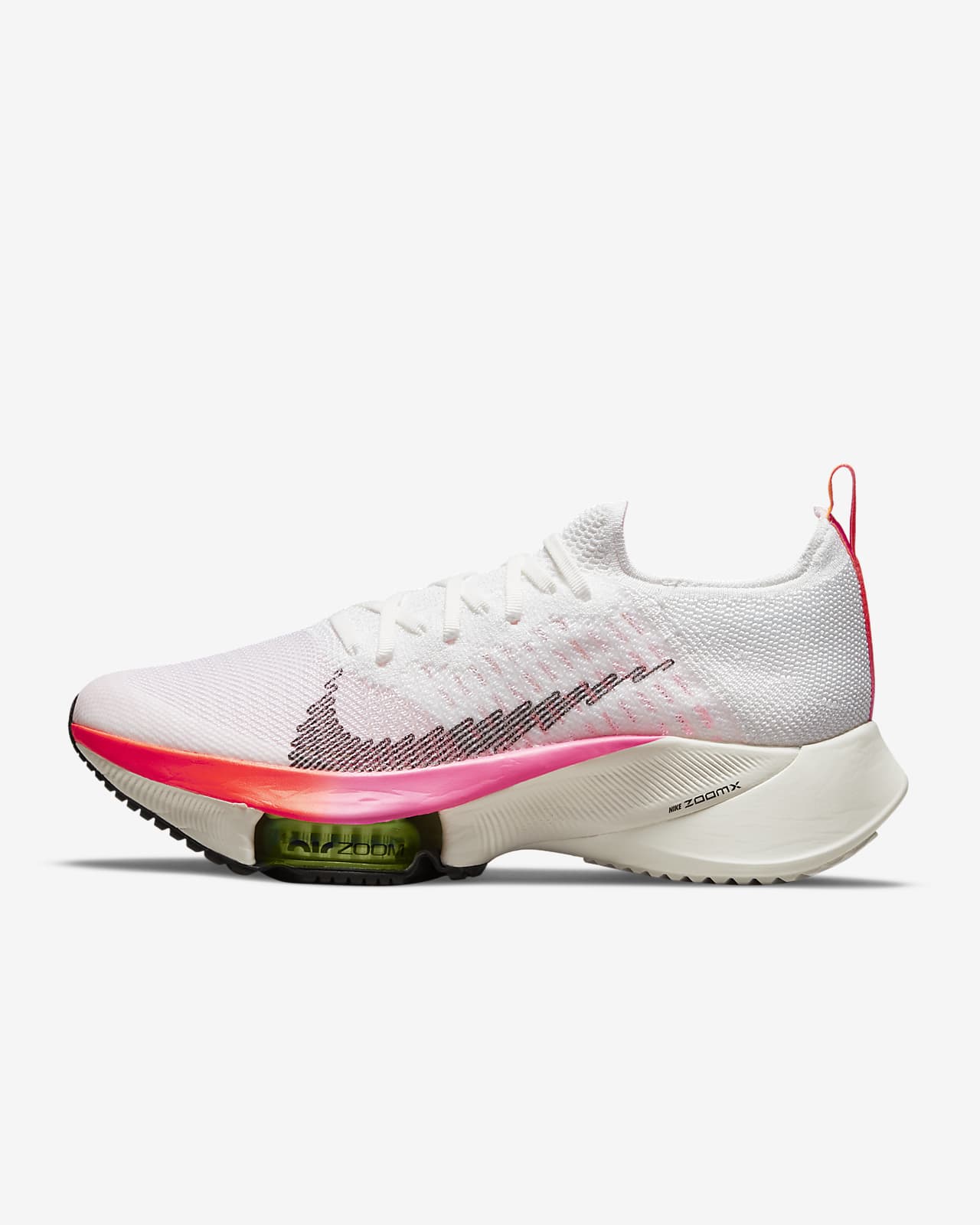 Nike Air Zoom Tempo NEXT% Flyknit Hardloopschoen voor dames (straat)