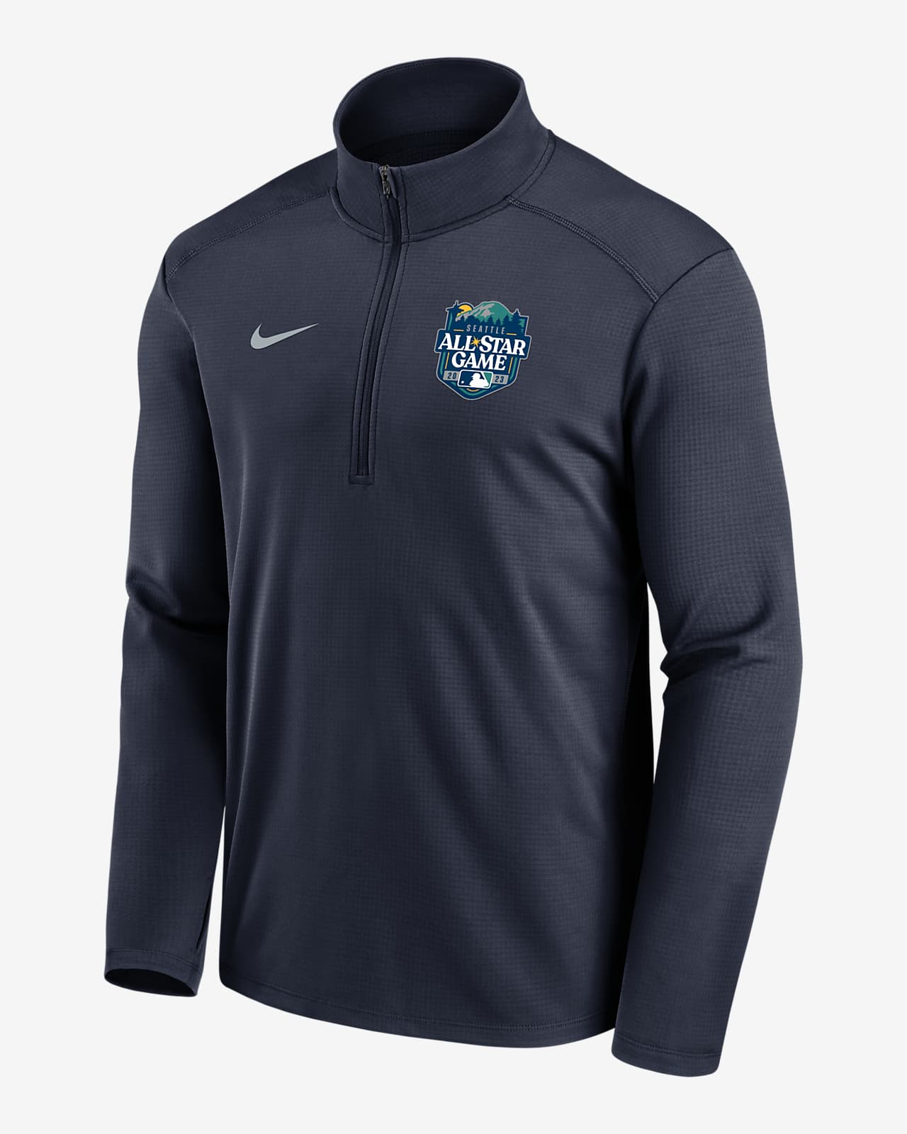 2023 All-Star Game Pacer Logo Men's Nike Dri-FIT MLB 1/2-Zip Jacket