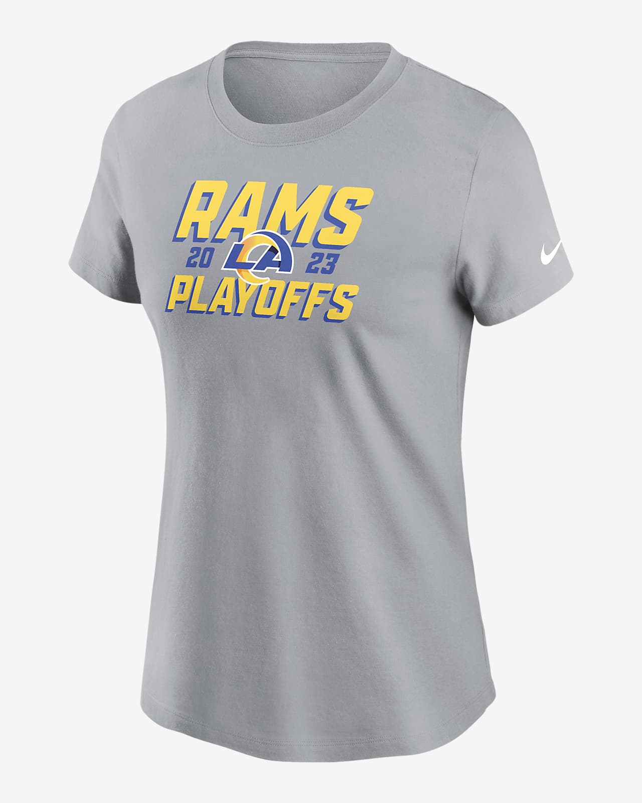 Los Angeles Rams 2023 NFL Playoffs Iconic Women's Nike NFL T-Shirt