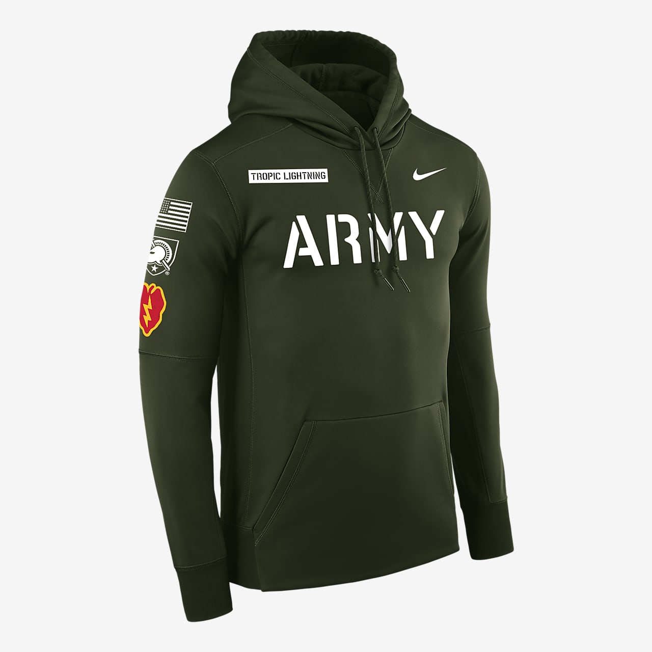 army hoodie nike