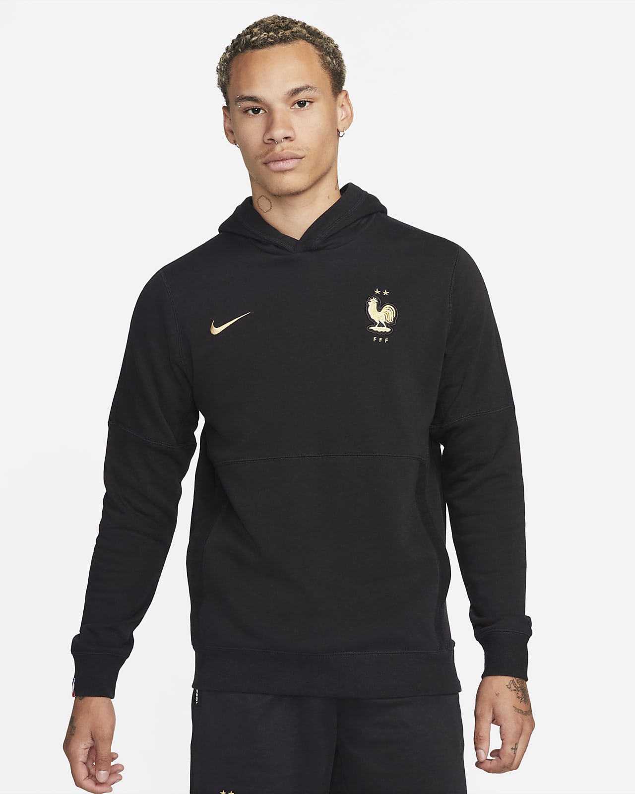 FFF Men's French Terry Football Hoodie