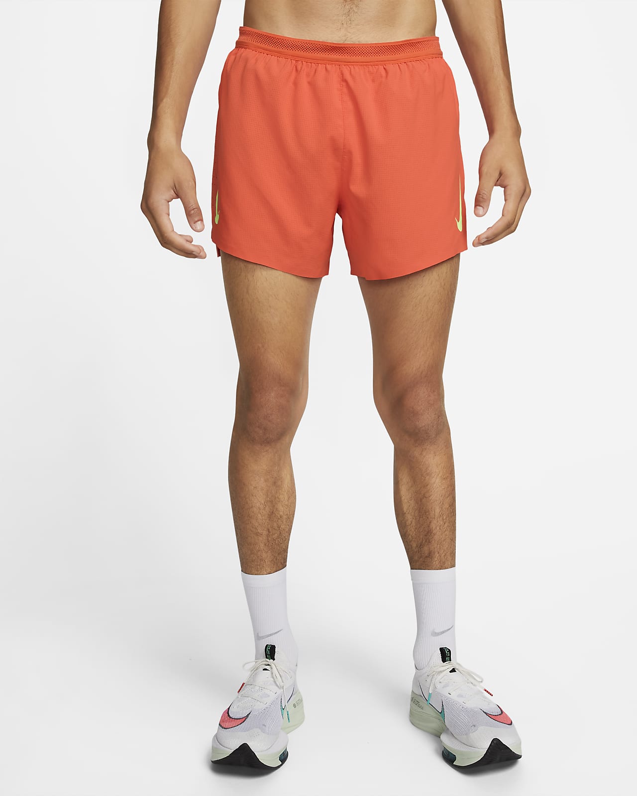 Tävlingsshorts Nike Dri-FIT ADV AeroSwift 10 cm med innerbyxor för män