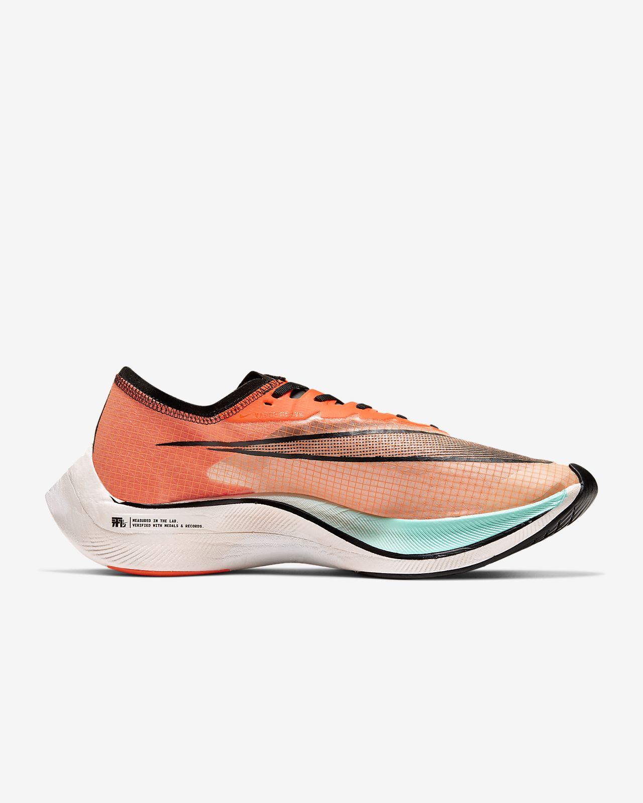 nike vaporfly 4% homme cyan