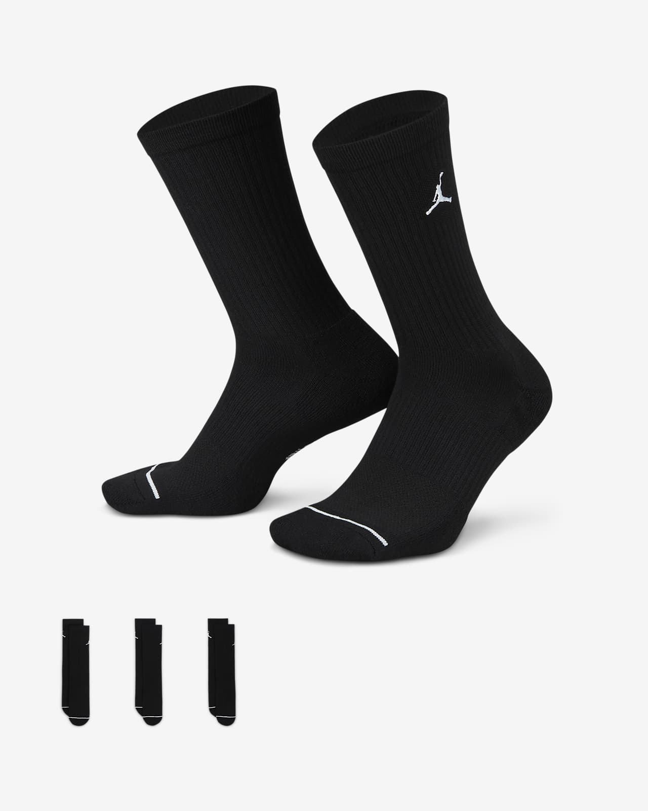 Jordan Everyday Crew Socks (3 pairs)