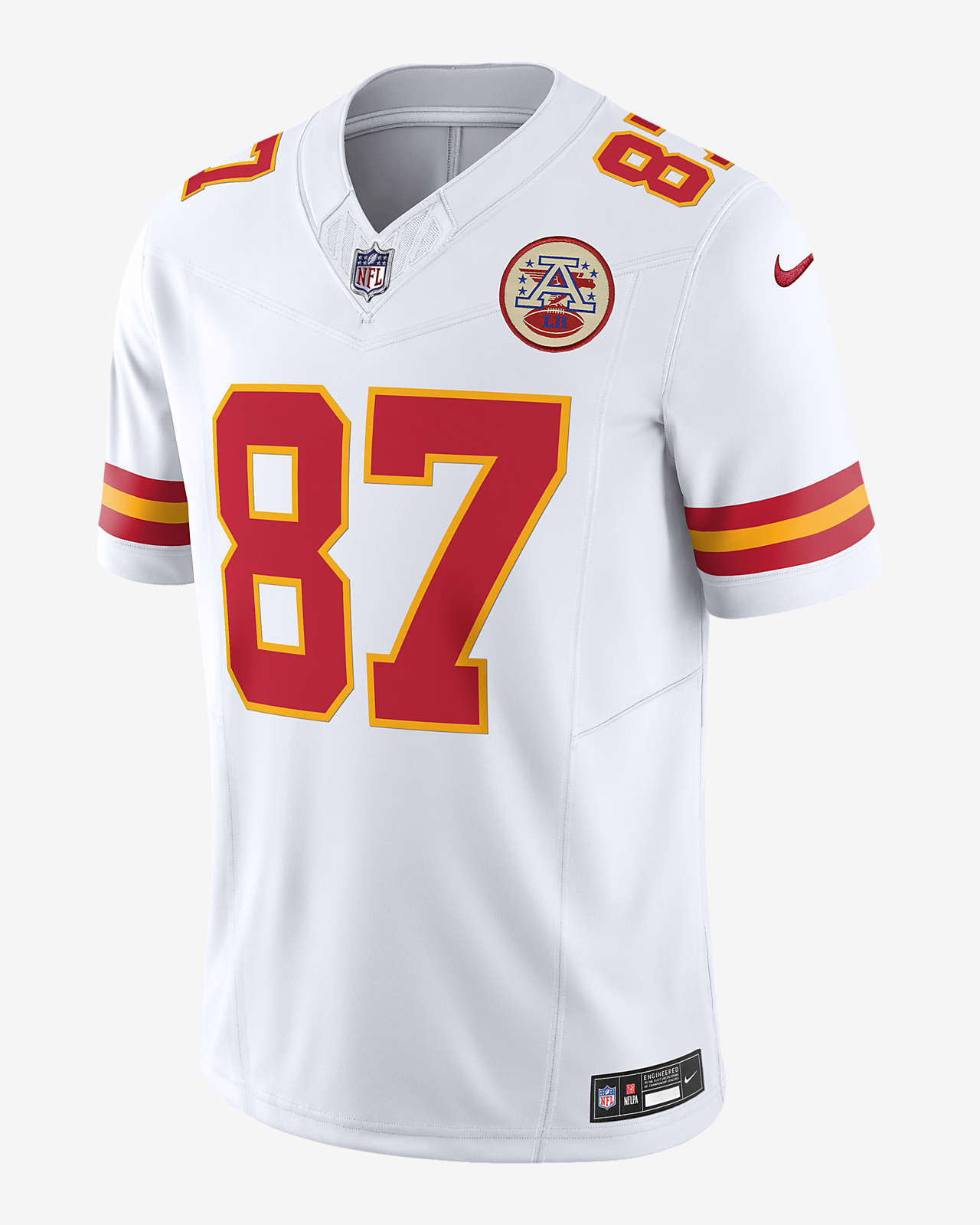 Jersey de fútbol americano Nike Dri-FIT de la NFL Limited para hombre Travis Kelce Kansas City Chiefs