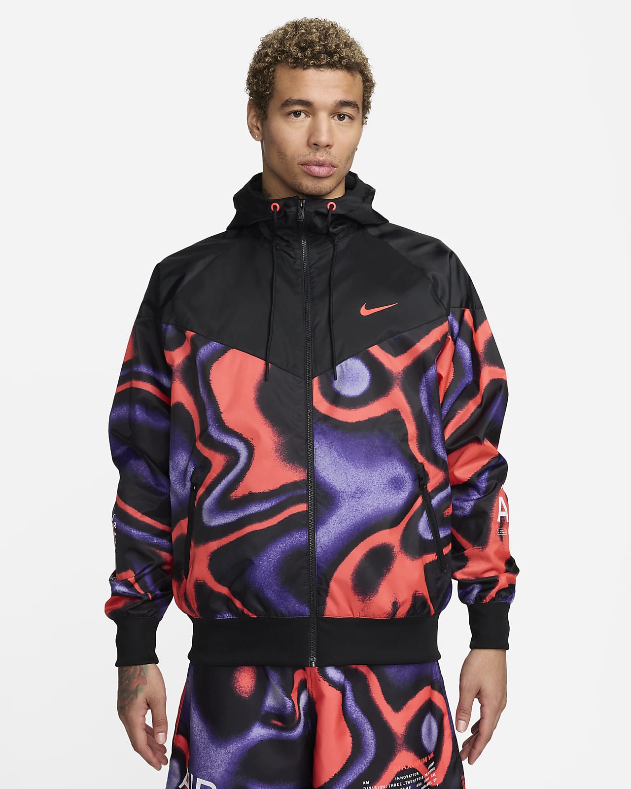 Giacca con fodera in tessuto Nike Sportswear Windrunner – Uomo