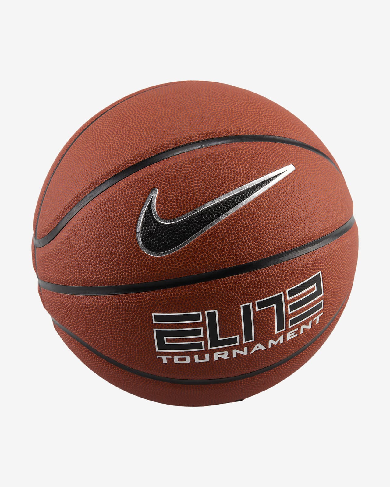 Ballon de basket à huit empiècements Nike Elite Tournament (dégonflé)