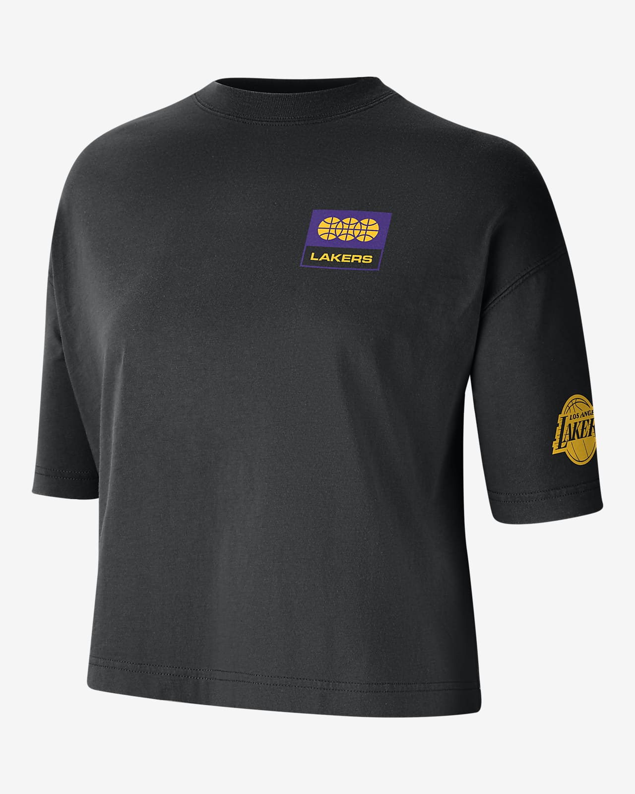 Los Angeles Lakers Essential Women's Nike NBA Boxy T-Shirt