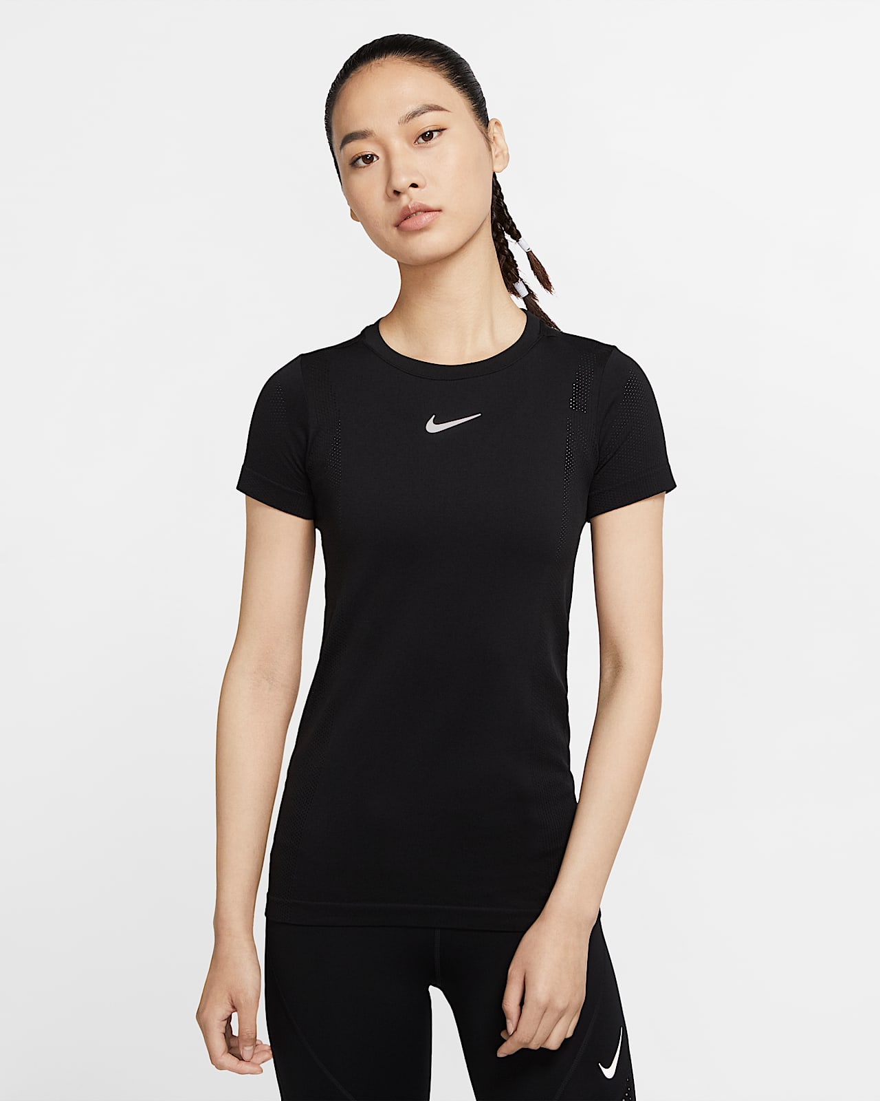 nike infinite short sleeve running top