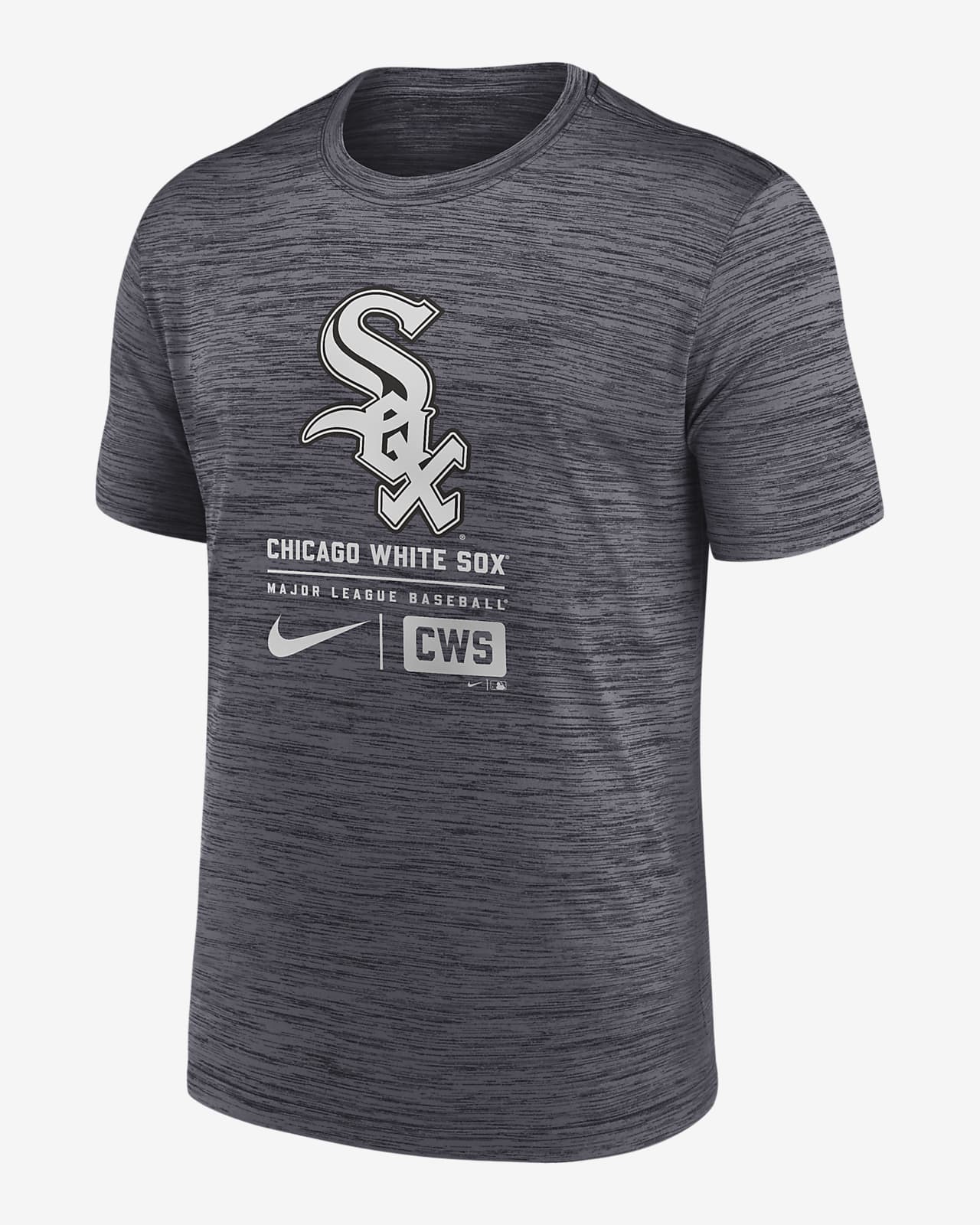 Chicago White Sox Large Logo Velocity Men's Nike MLB T-Shirt