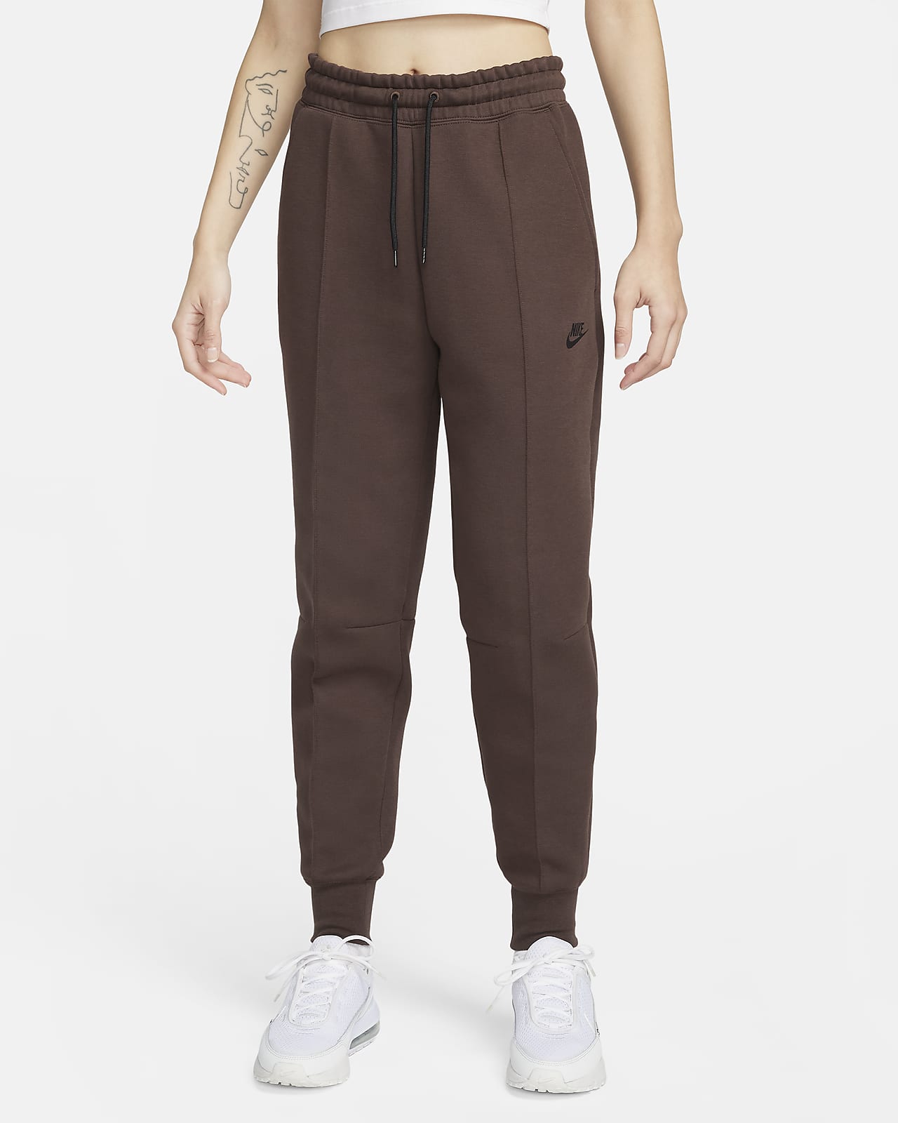 Pantalon de jogging taille mi-haute Nike Sportswear Tech Fleece pour femme