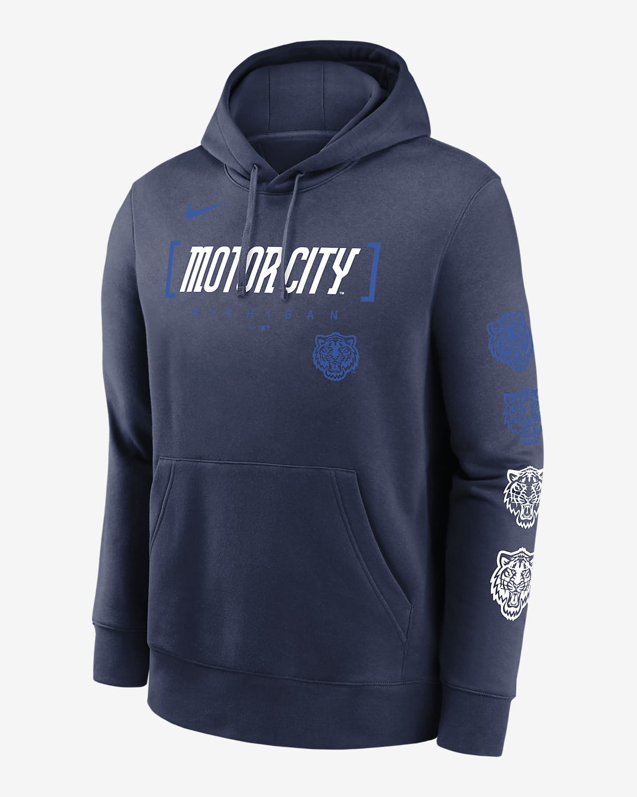 Detroit Tigers City Connect Club Men’s Nike MLB Pullover Hoodie
