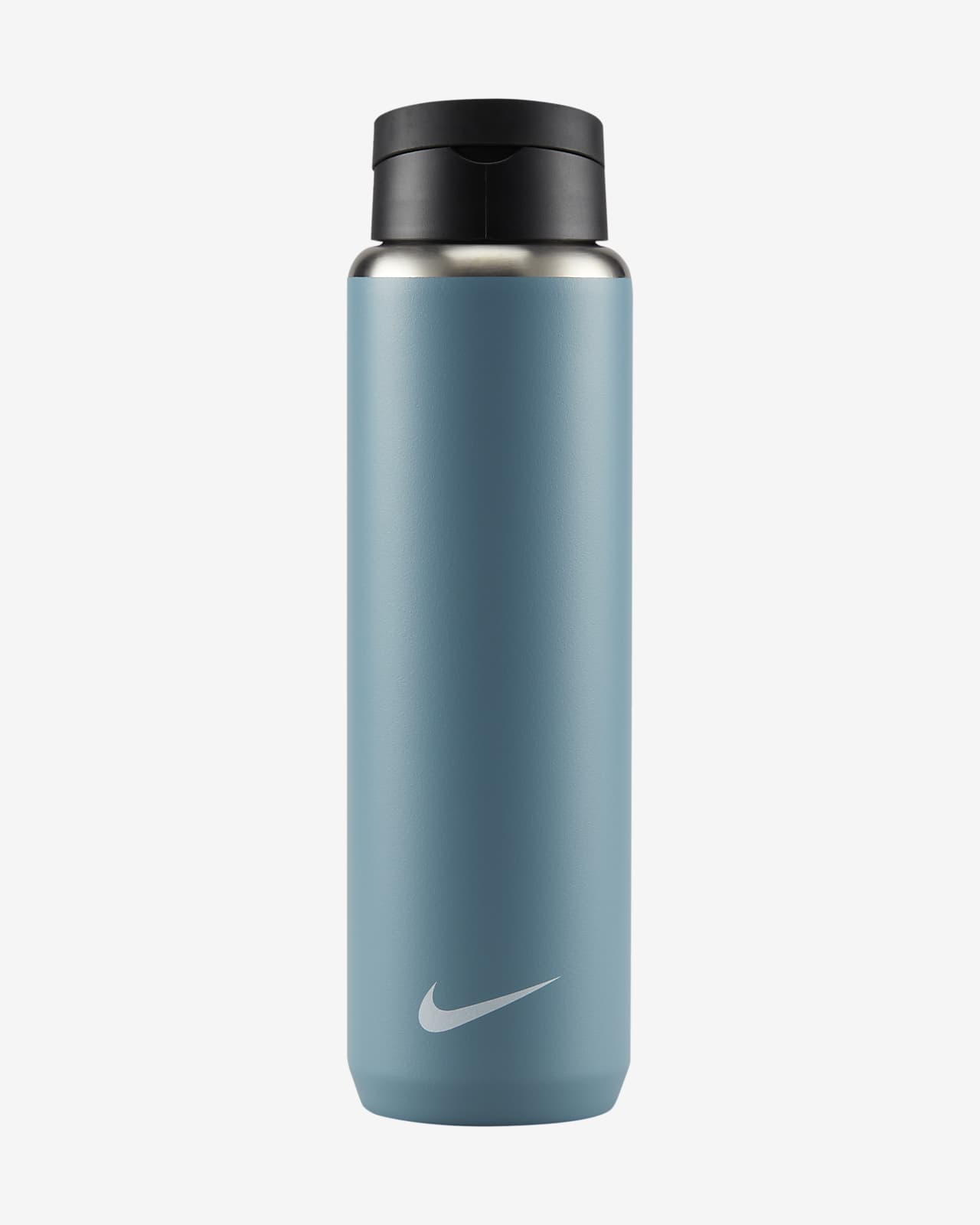 Nike Recharge Trinkflasche aus Edelstahl mit Trinkhalm (710 ml)