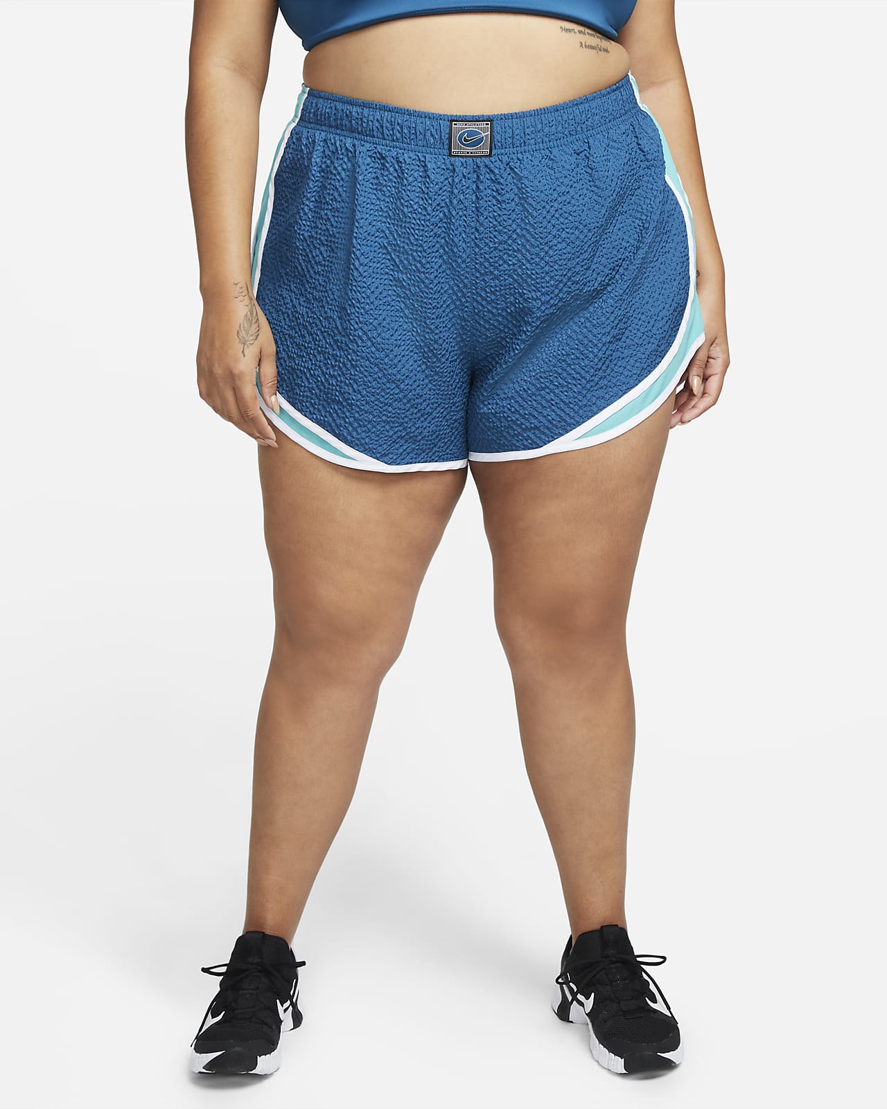 Shorts de running para mujer Nike Tempo Icon Clash (talla grande)