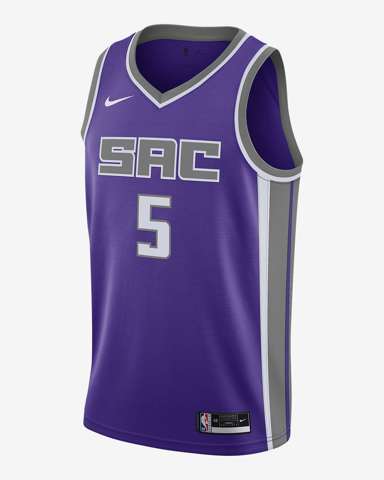 Camiseta Nike NBA Swingman De'Aaron Fox Kings Icon Edition 2020