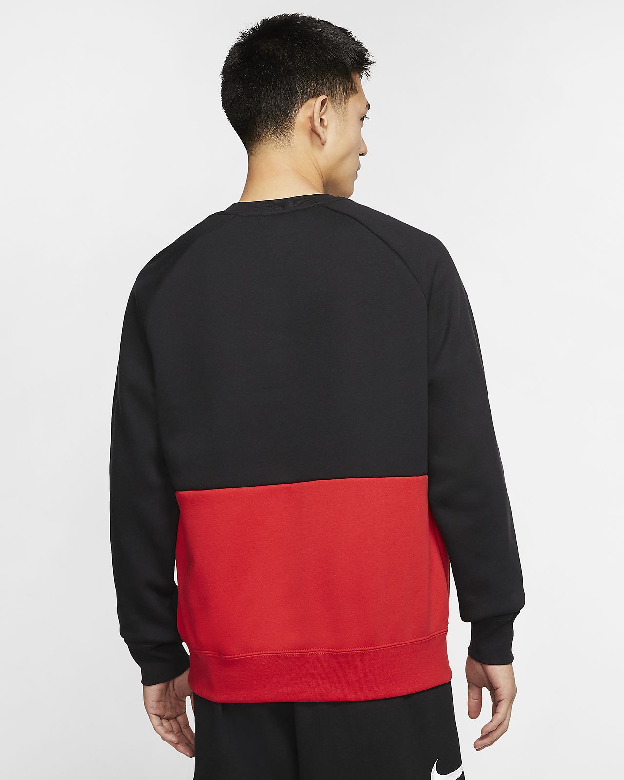 nike air fleece crew sweater