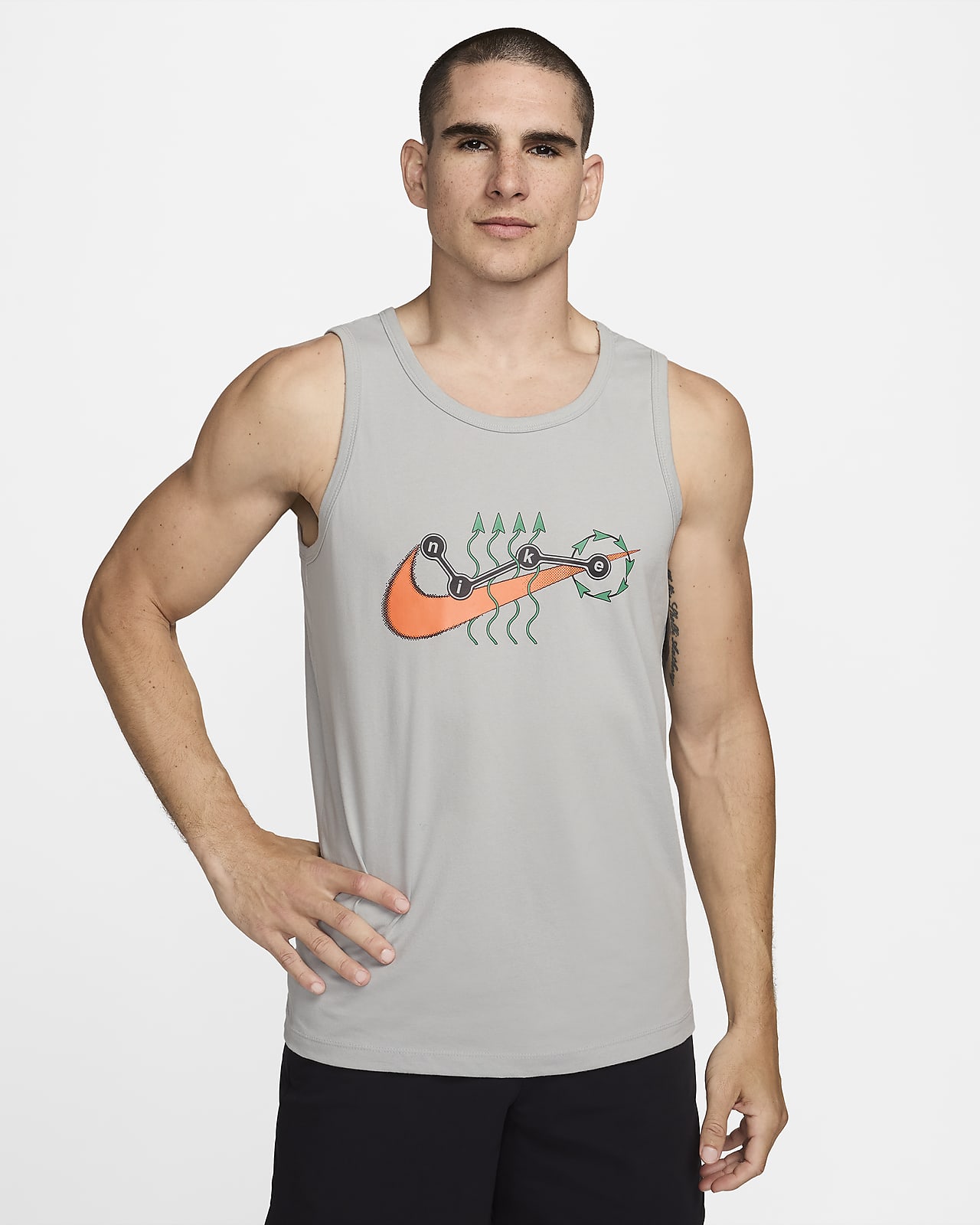 Camiseta de tirantes de fitness Dri-FIT para hombre Nike