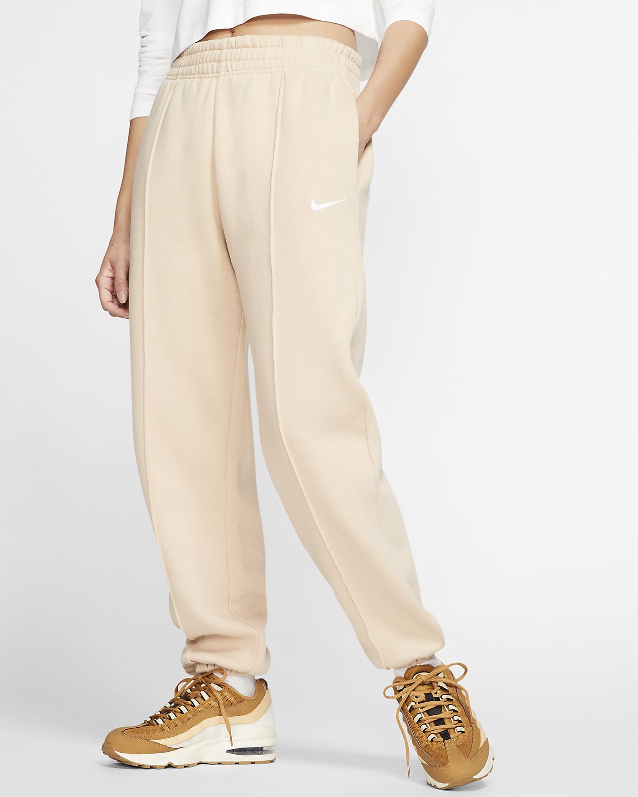 nike beige pants