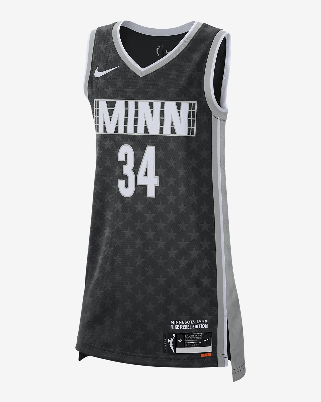 Minnesota Lynx Rebel Edition Women's Nike Dri-FIT WNBA Victory Jersey