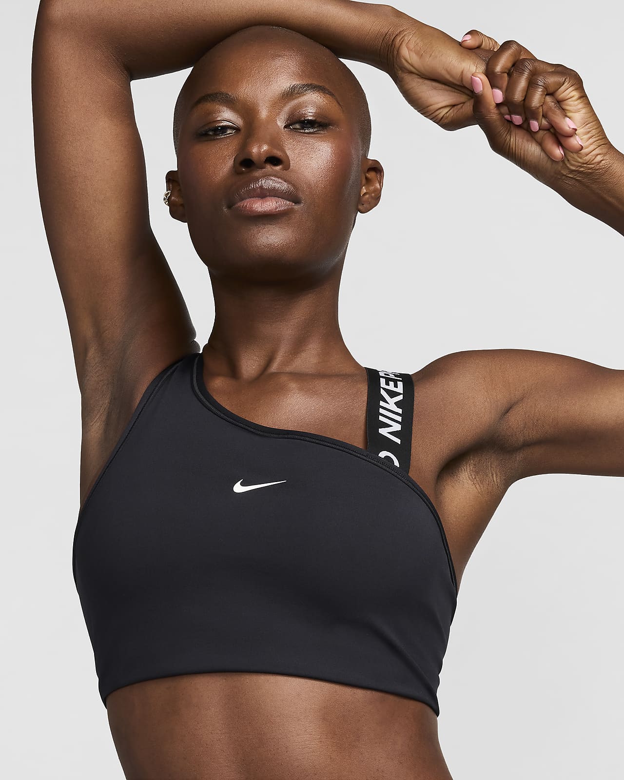 Nike Pro Swoosh Asymmetrical Women's Medium-Support Padded Sports Bra