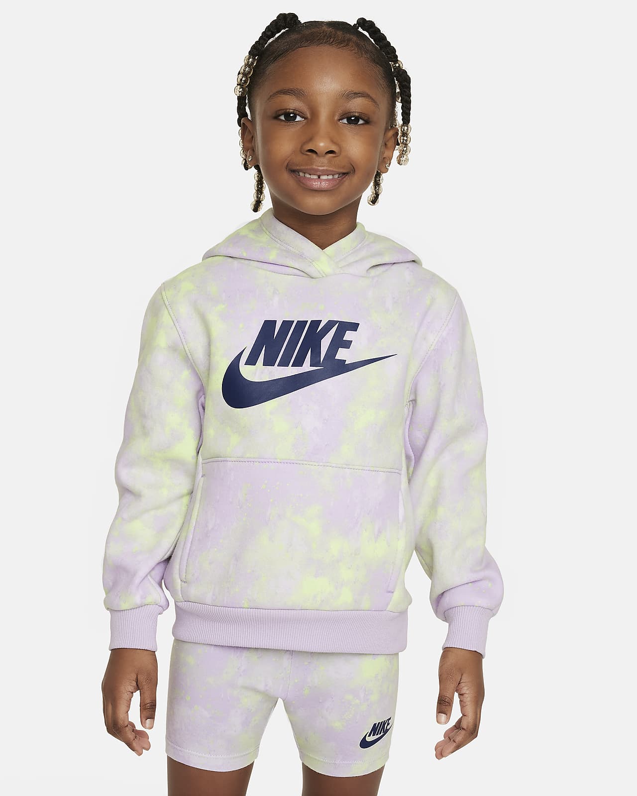 Nike Printed Club Toddler Pullover Hoodie